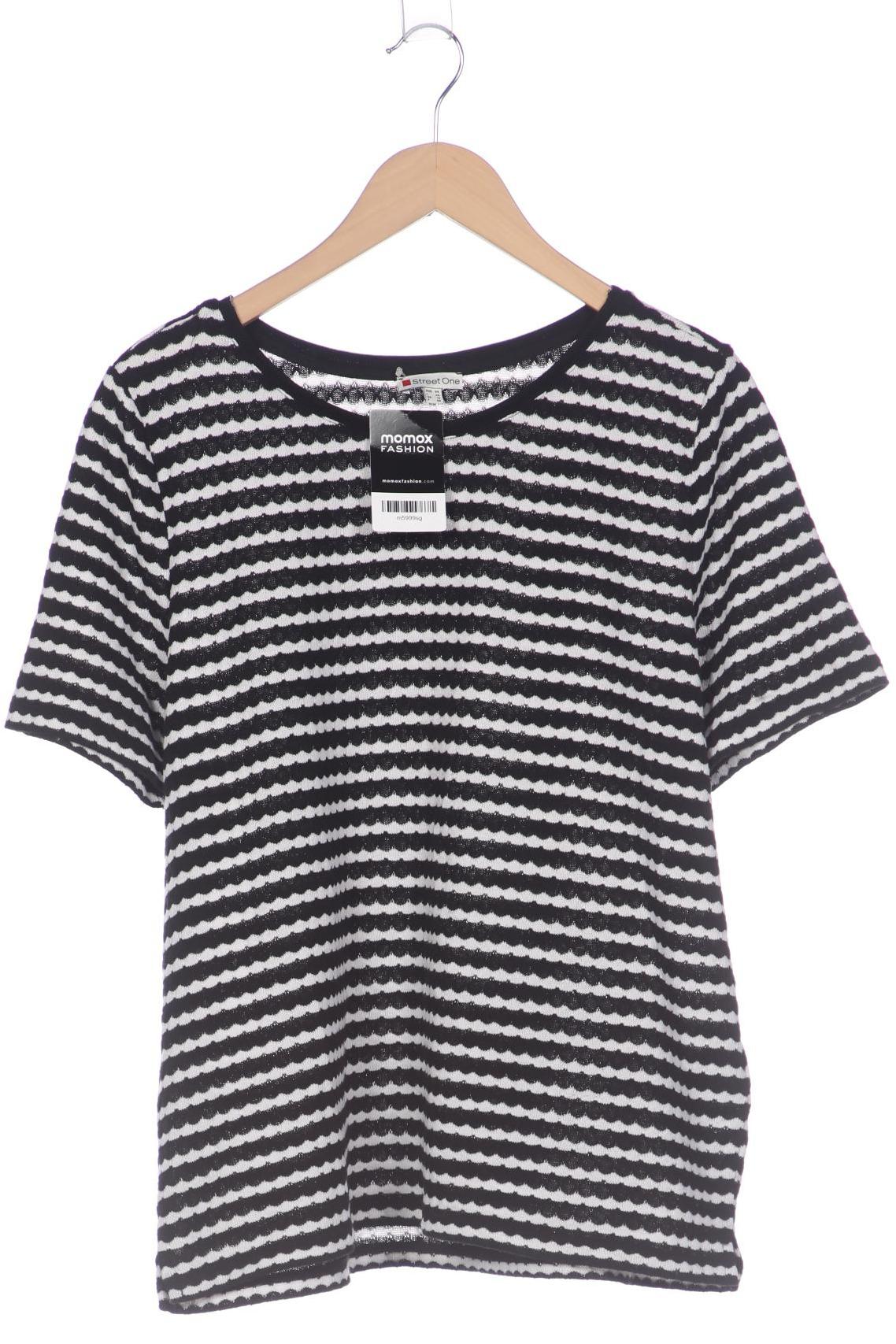 

Street One Damen T-Shirt, schwarz, Gr. 44