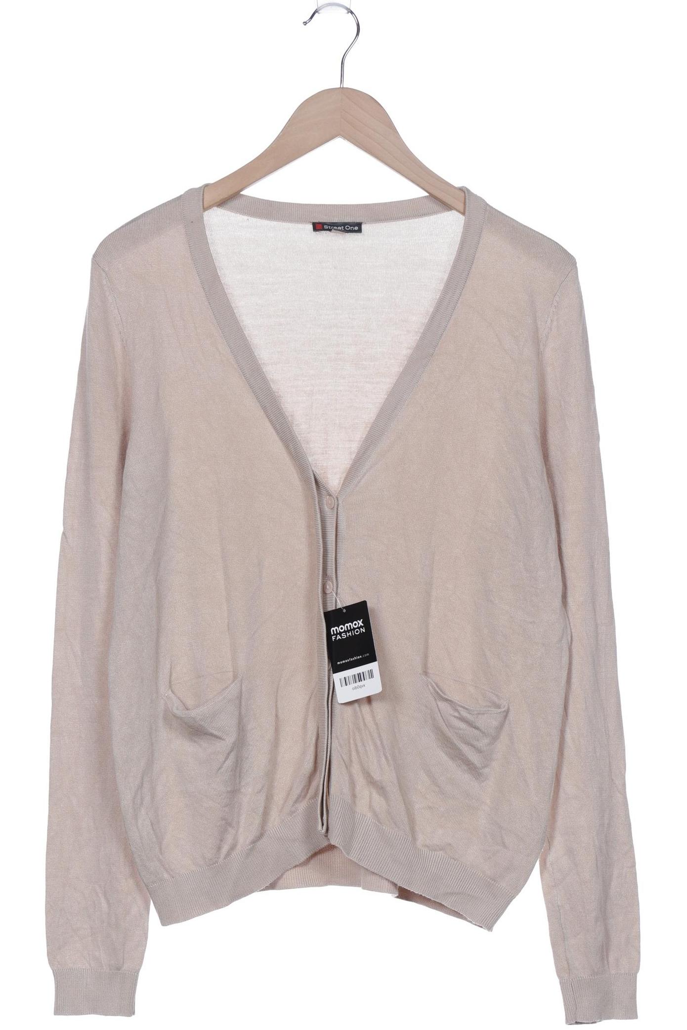 

Street One Damen Strickjacke, beige, Gr. 42