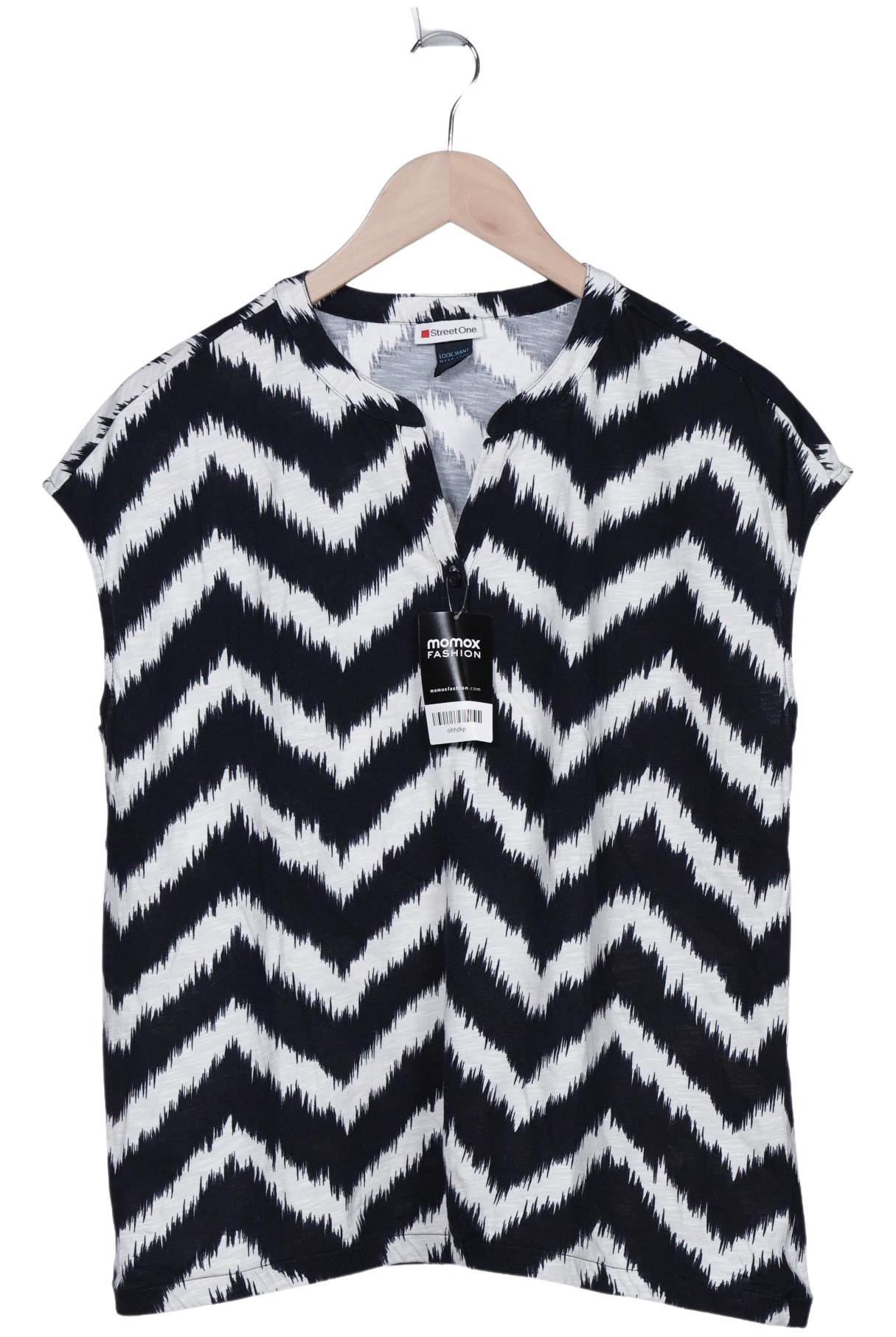 

Street One Damen T-Shirt, marineblau, Gr. 42