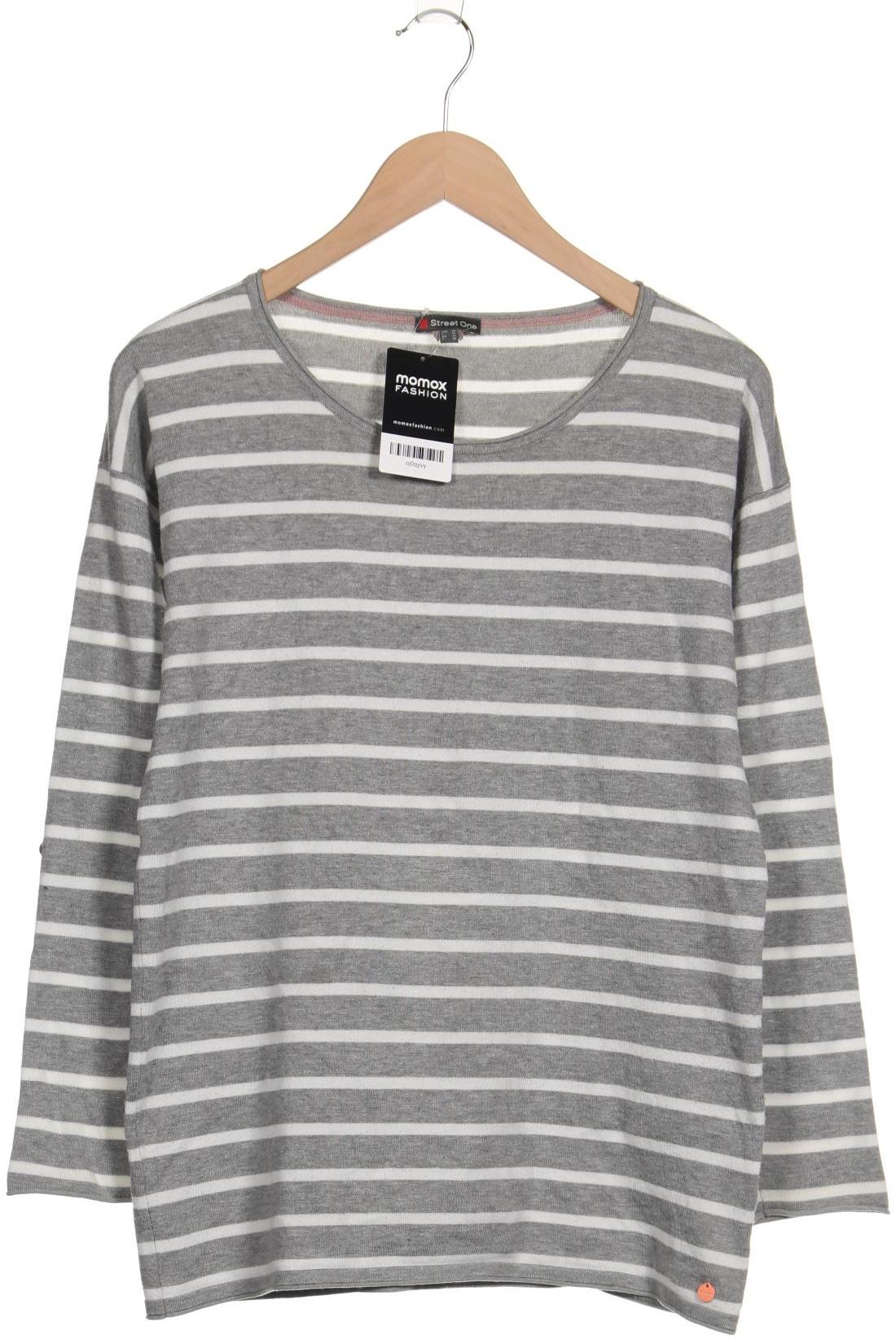 

Street One Damen Pullover, grau, Gr. 38
