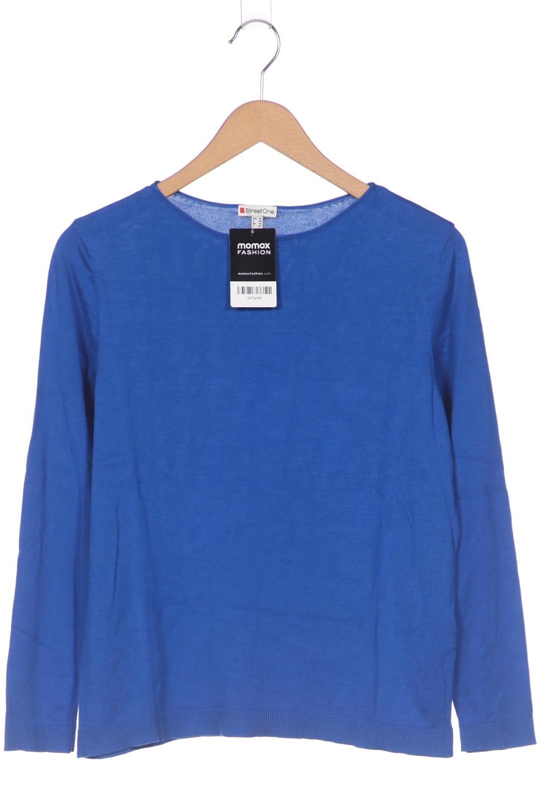 

Street One Damen Pullover, blau, Gr. 42