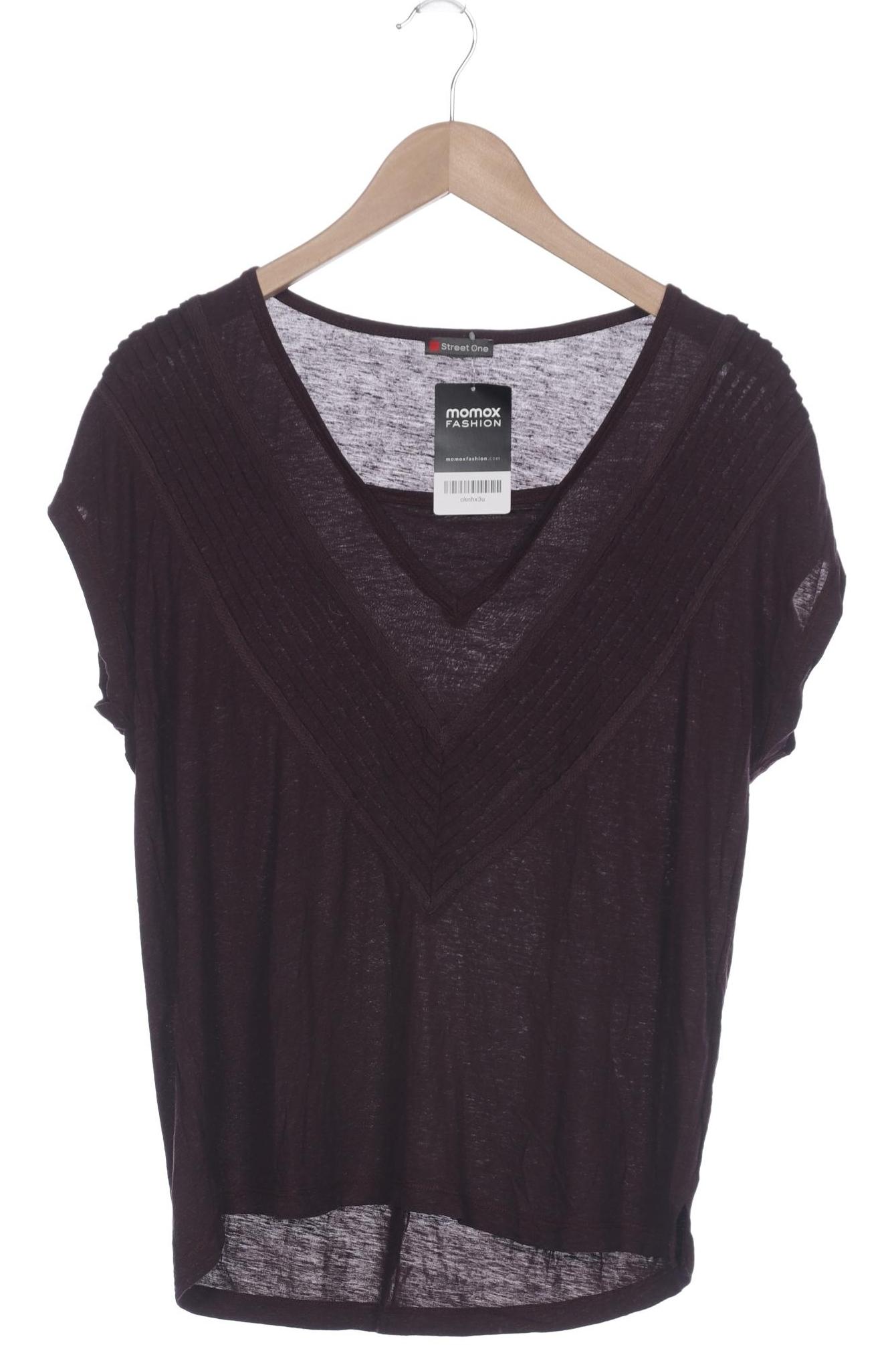 

Street One Damen T-Shirt, bordeaux, Gr. 42