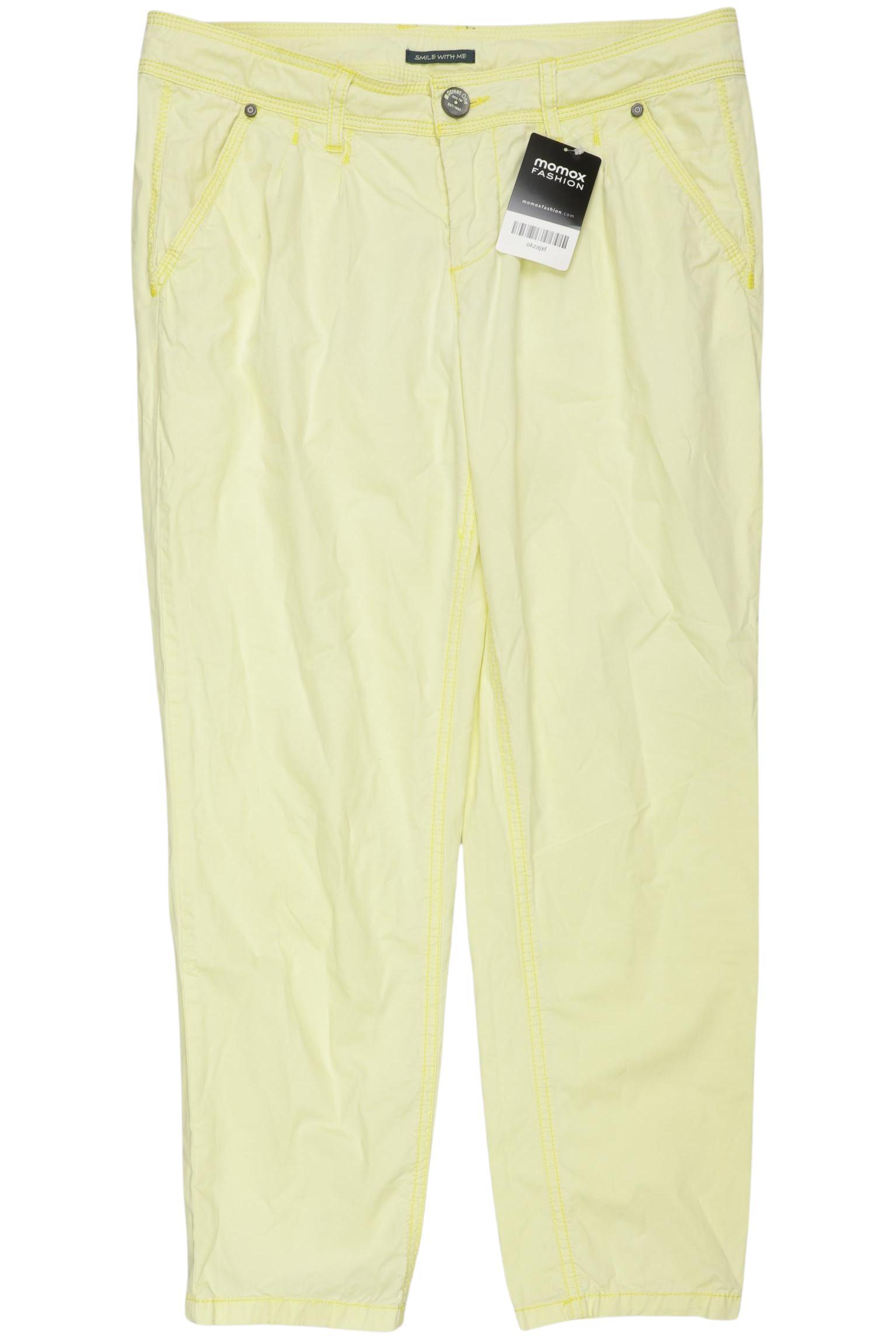 

Street One Damen Stoffhose, gelb, Gr. 36