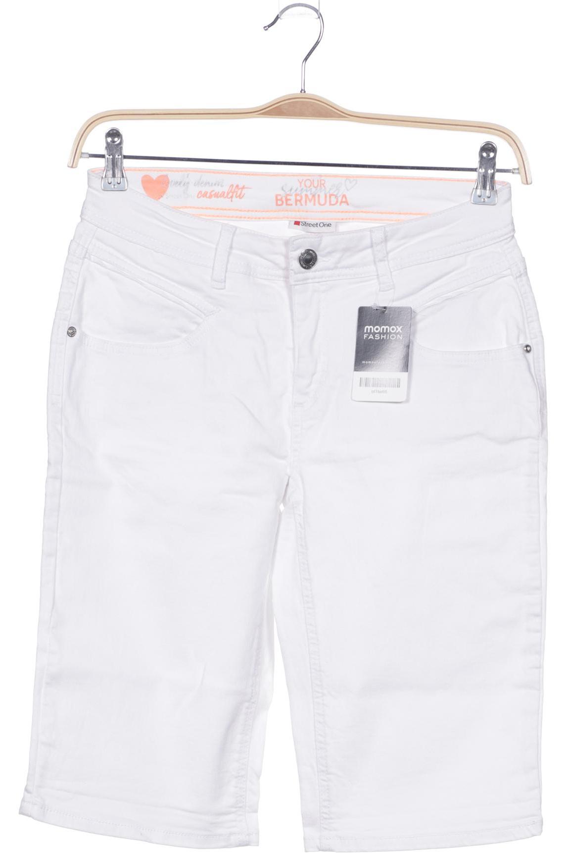 

Street One Damen Shorts, weiß, Gr. 28