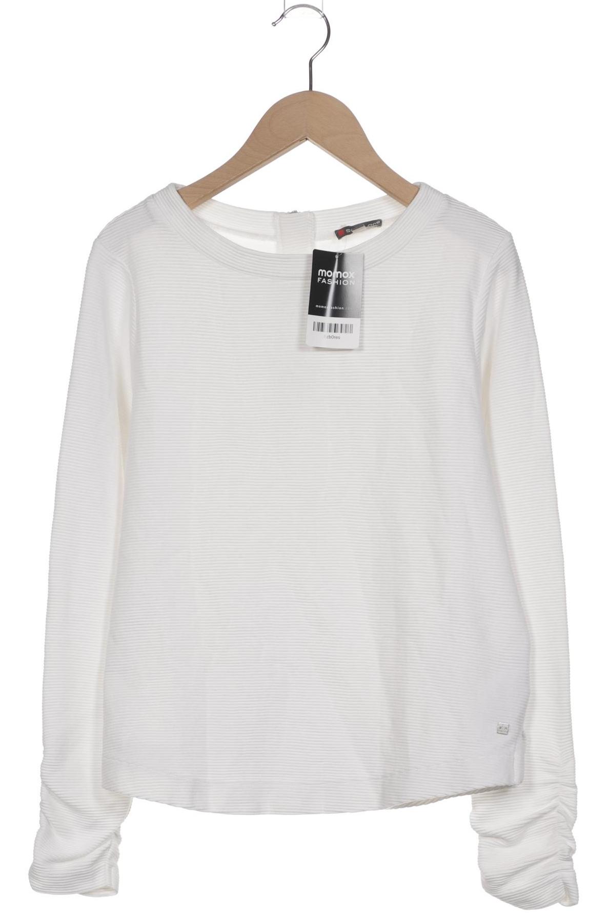 

Street One Damen Sweatshirt, weiß, Gr. 38