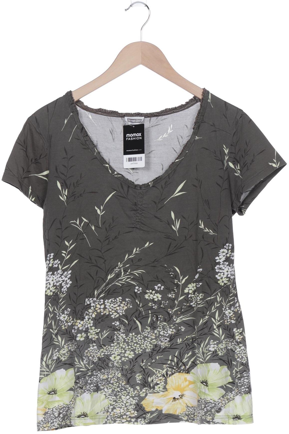 

Street One Damen T-Shirt, grün, Gr. 42