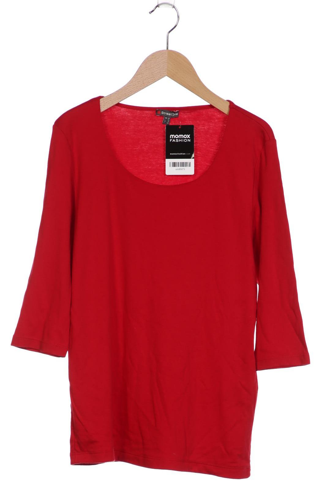 

Street One Damen Langarmshirt, rot, Gr. 40