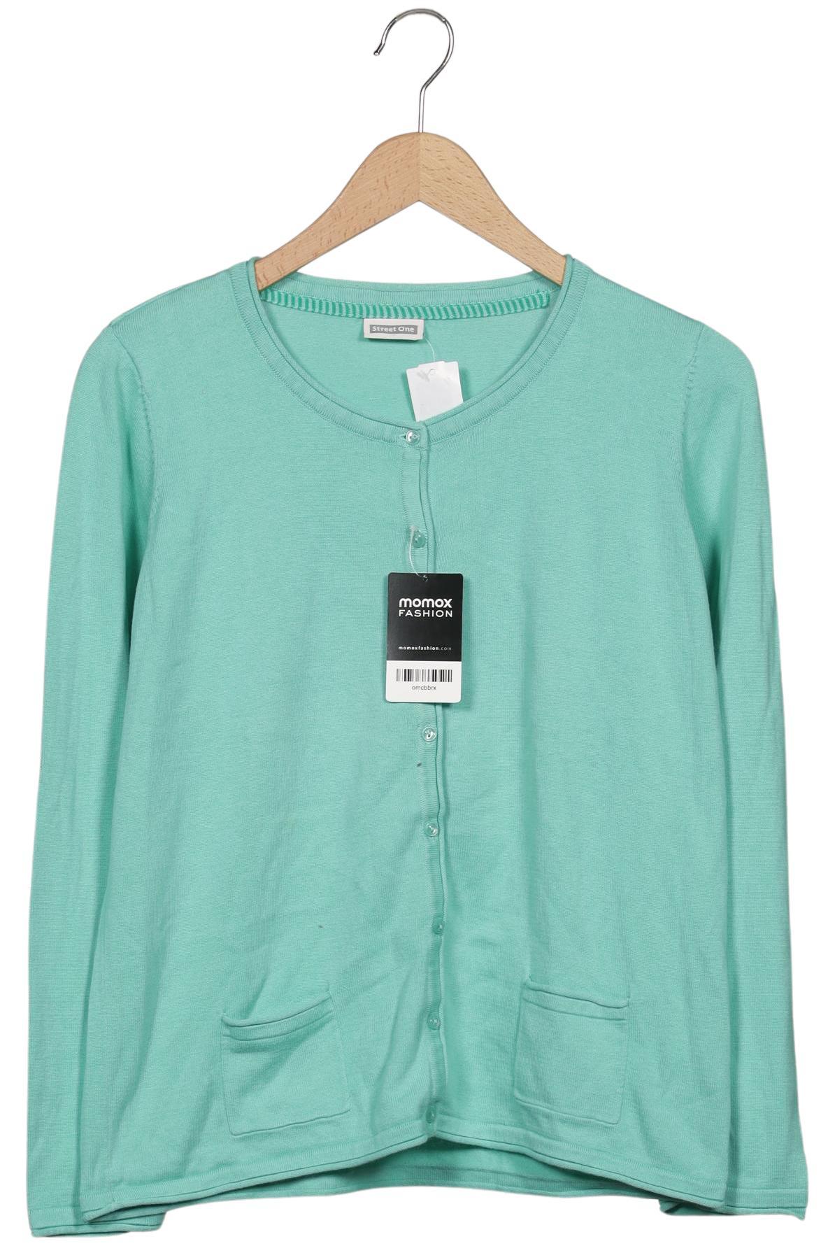 

Street One Damen Strickjacke, hellgrün, Gr. 42