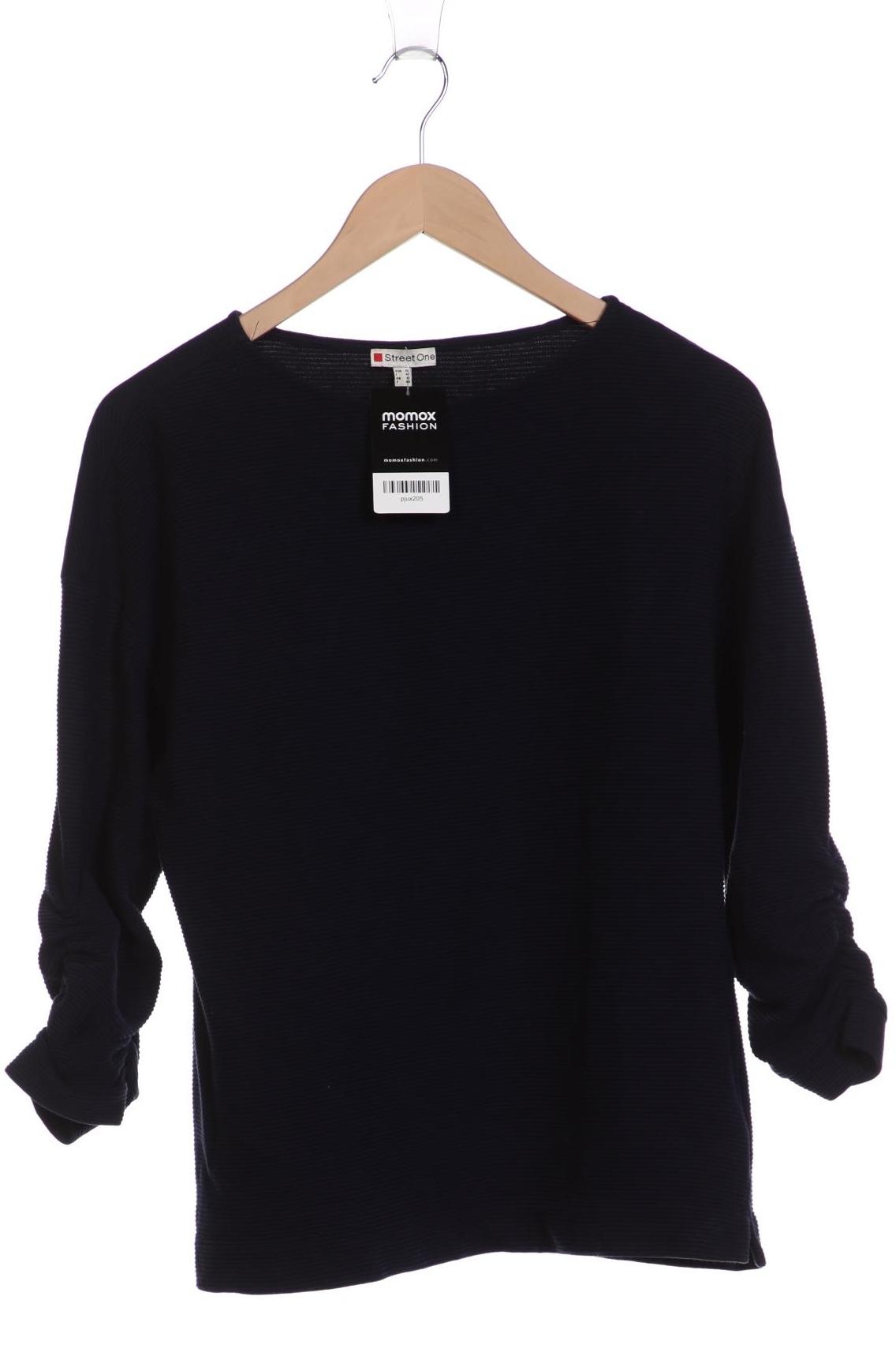 

Street One Damen Kapuzenpullover, marineblau, Gr. 38