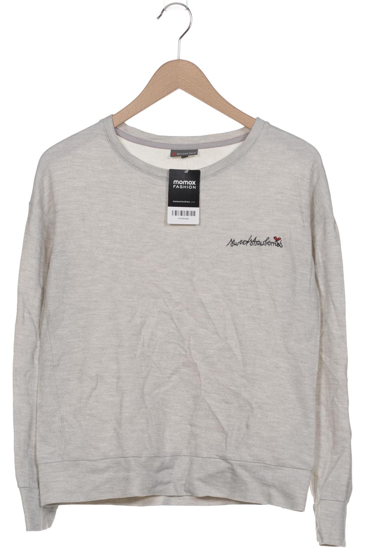 

Street One Damen Sweatshirt, grau, Gr. 36