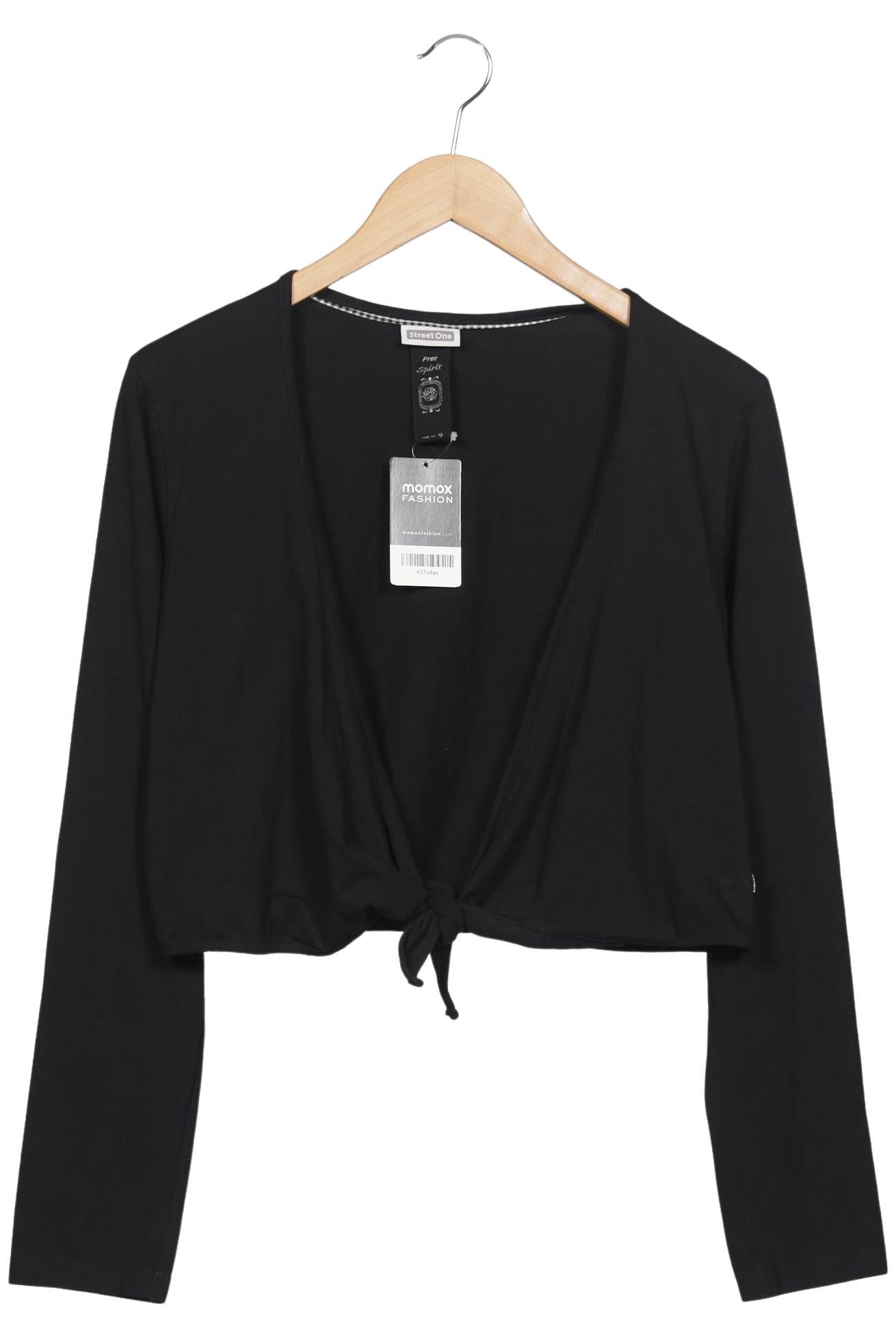 

Street One Damen Strickjacke, schwarz, Gr. 44