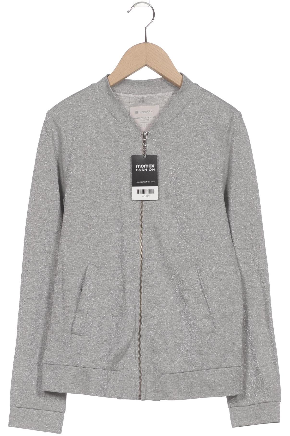 

Street One Damen Strickjacke, grau, Gr. 38