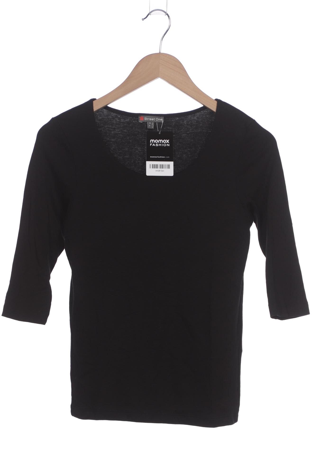 

Street One Damen Langarmshirt, schwarz, Gr. 34