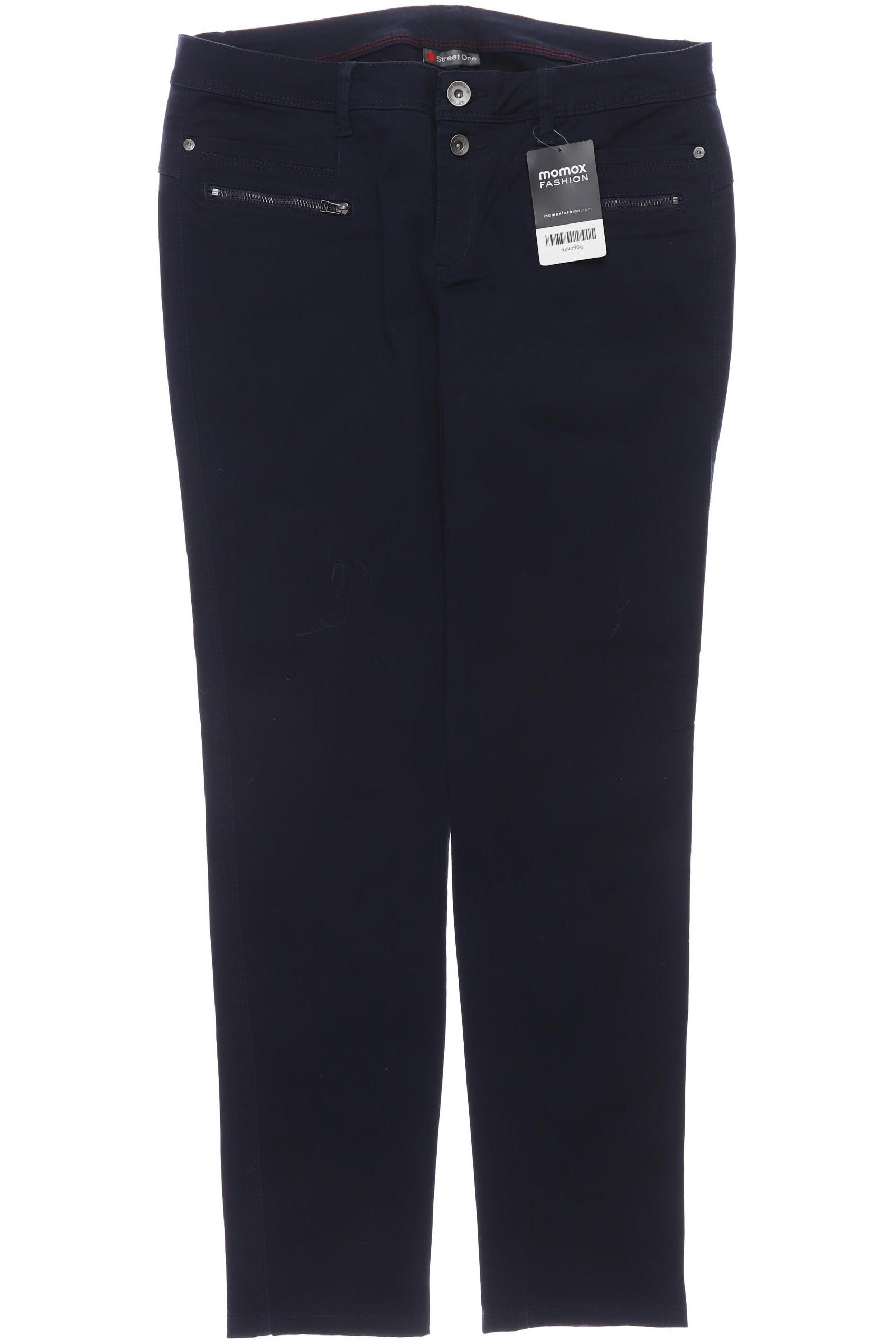 

Street One Damen Stoffhose, marineblau