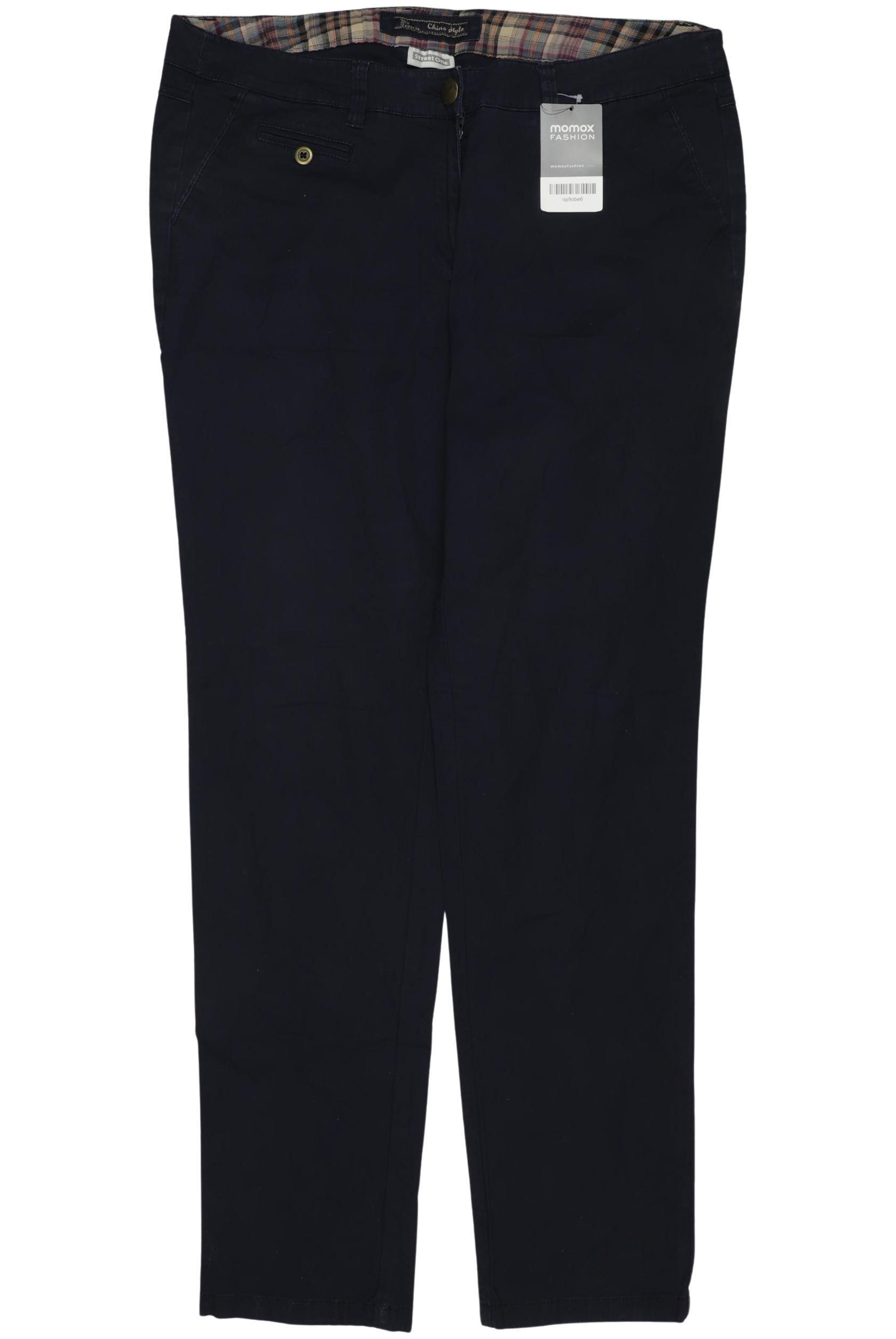 

Street One Damen Stoffhose, marineblau, Gr. 44