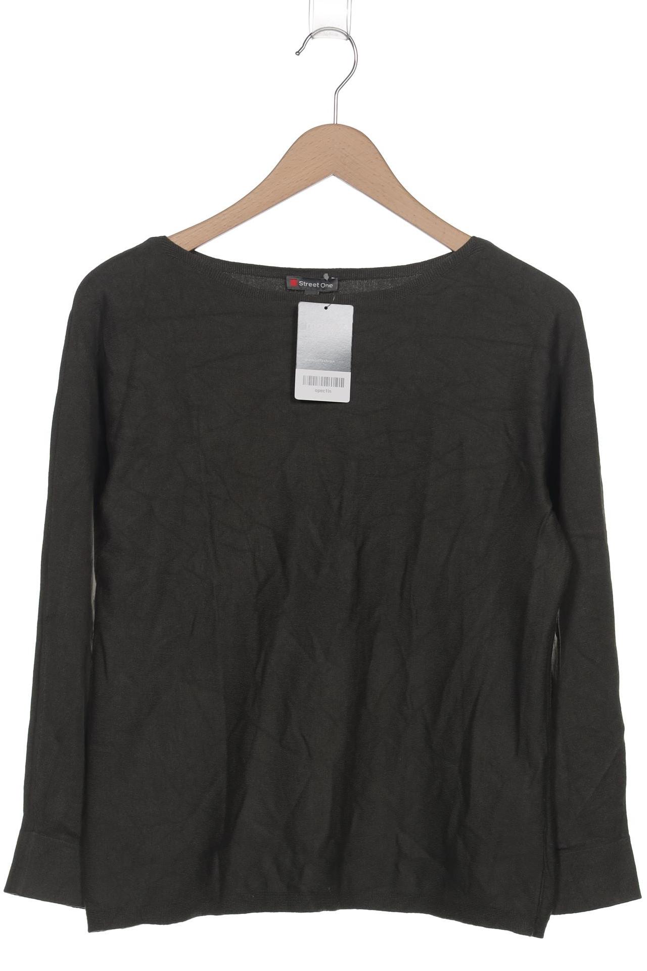 

Street One Damen Pullover, grün, Gr. 40