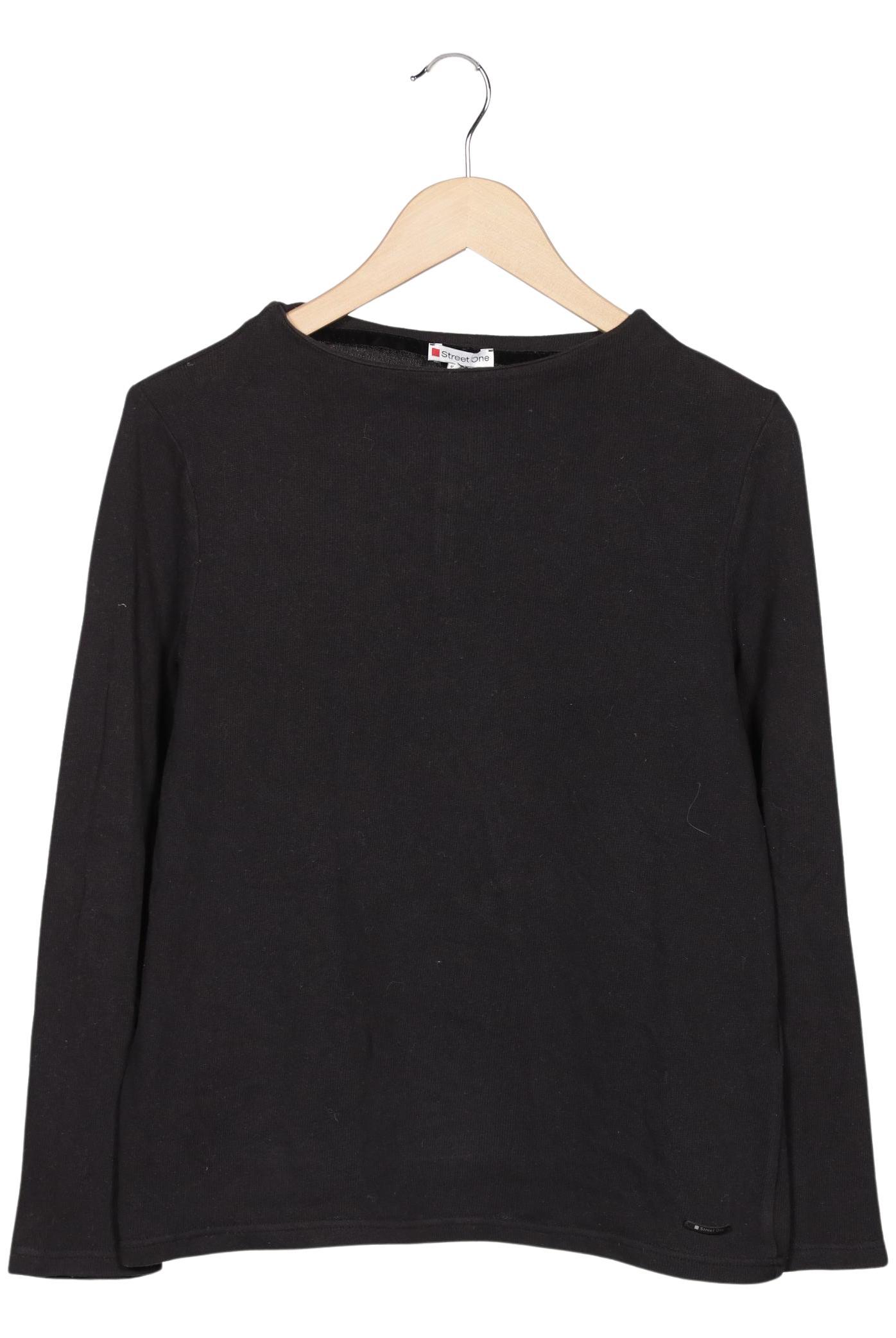 

Street One Damen Langarmshirt, schwarz, Gr. 38