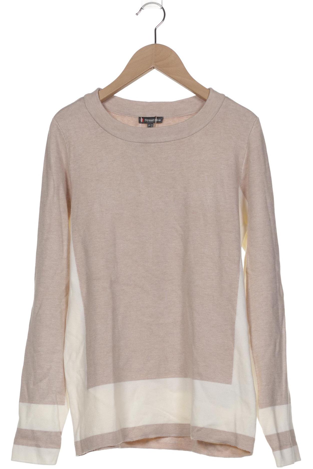

Street One Damen Pullover, beige, Gr. 36