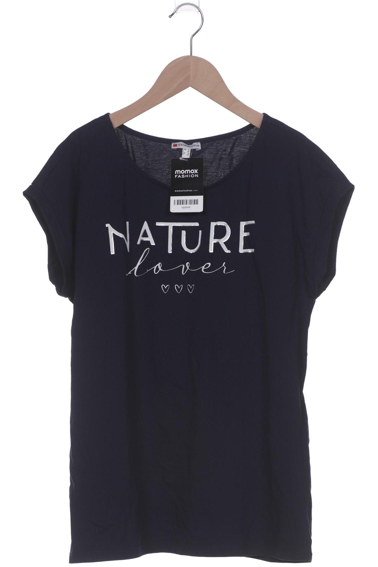 

Street One Damen T-Shirt, marineblau, Gr. 42