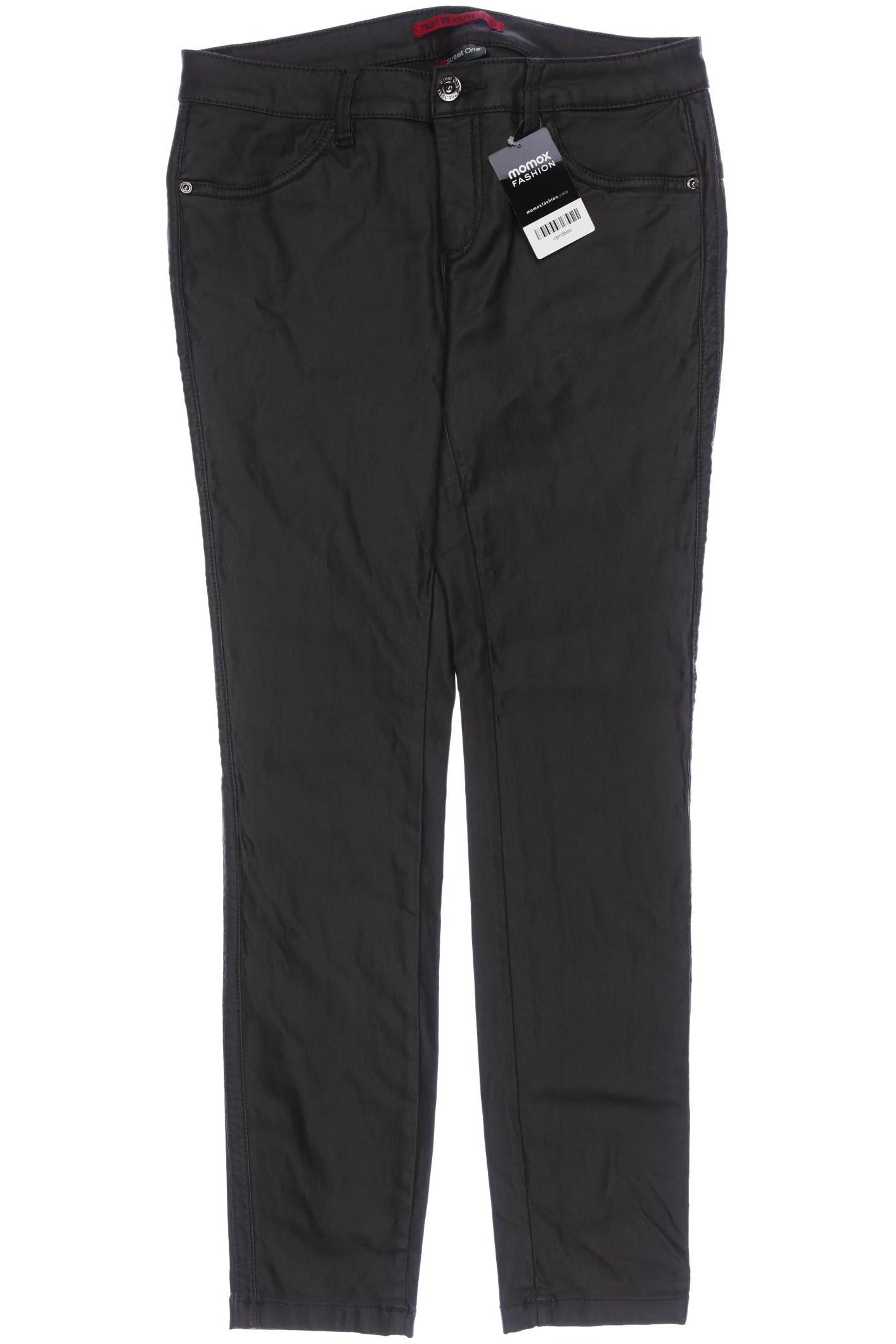 

Street One Damen Stoffhose, grün, Gr. 40