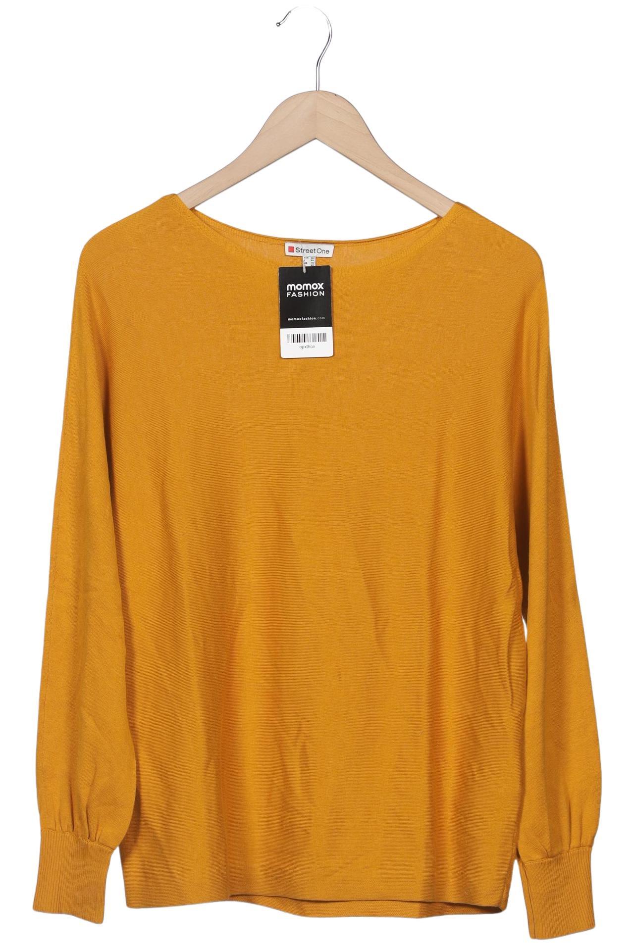 

Street One Damen Pullover, gelb, Gr. 40