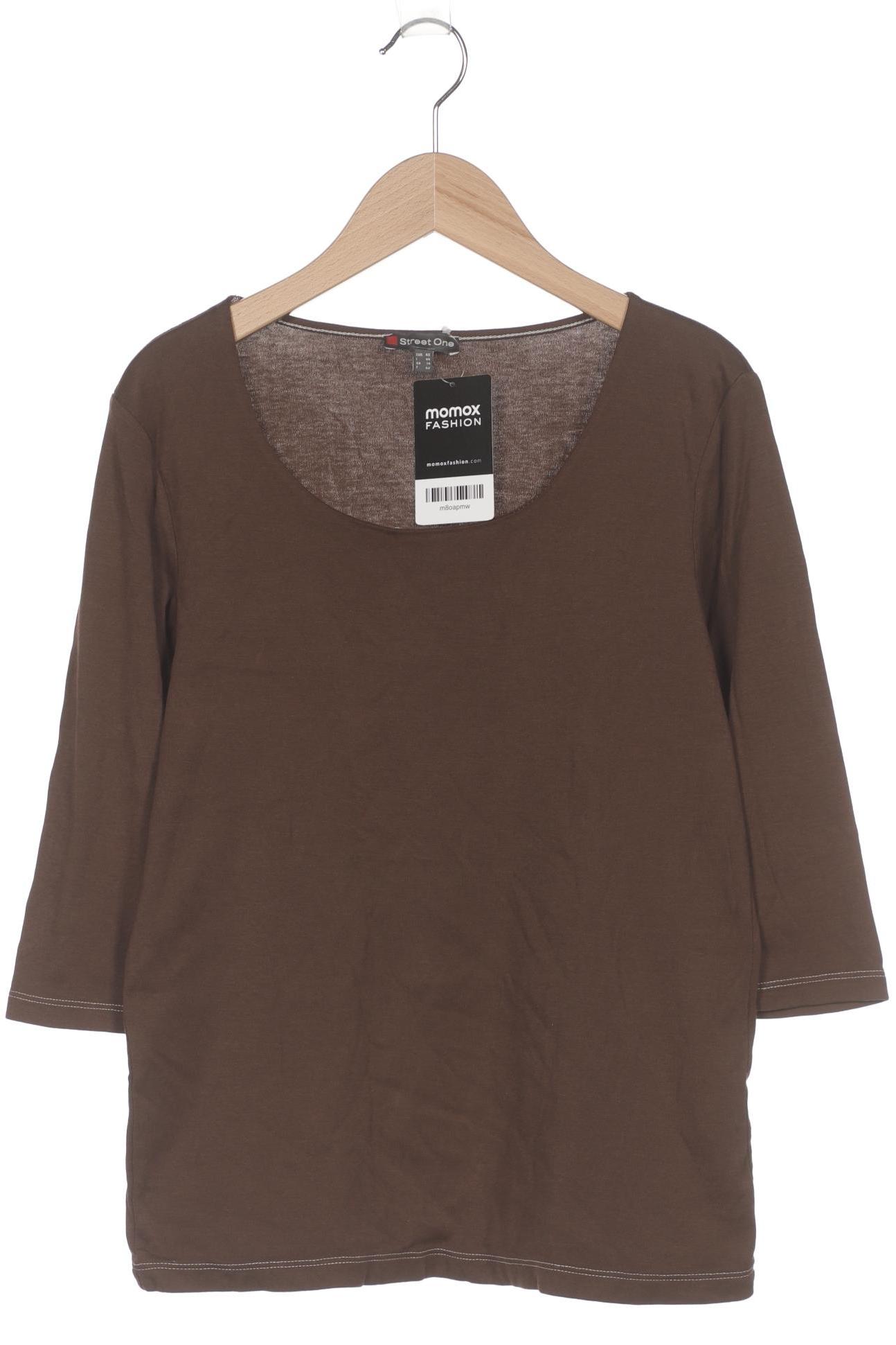 

Street One Damen Langarmshirt, braun, Gr. 40