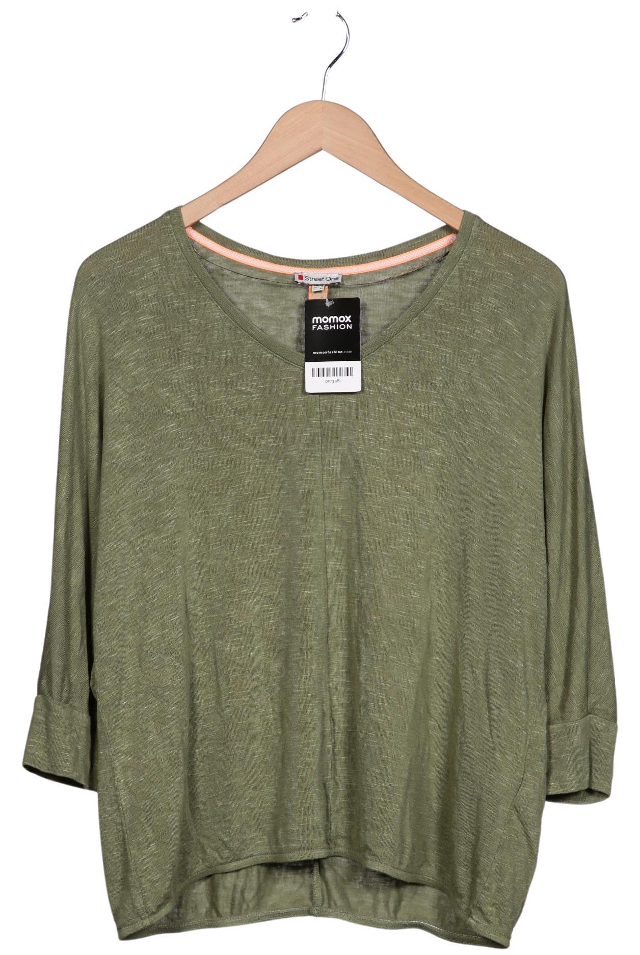 

Street One Damen Pullover, grün, Gr. 40