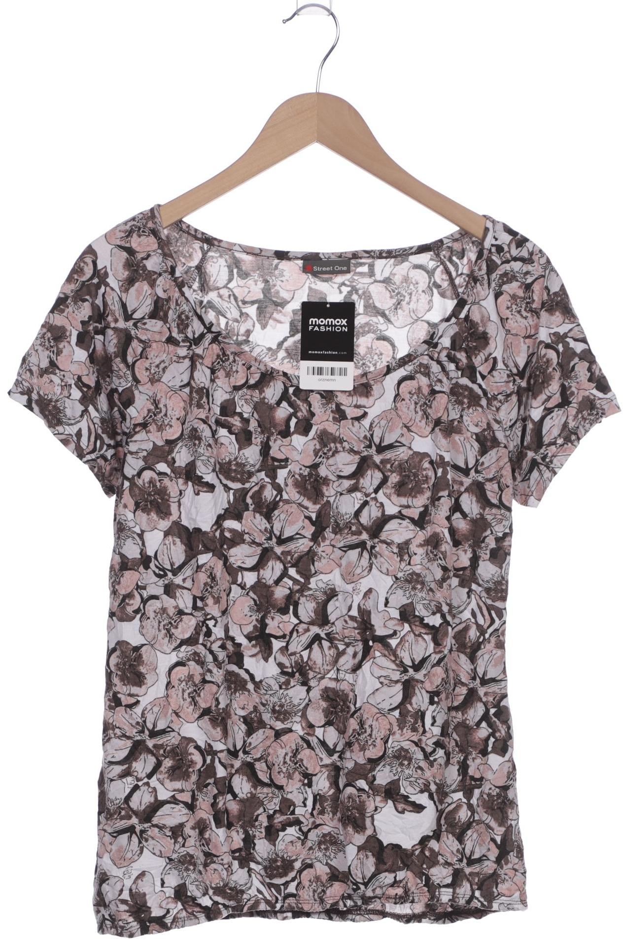 

Street One Damen T-Shirt, mehrfarbig, Gr. 40
