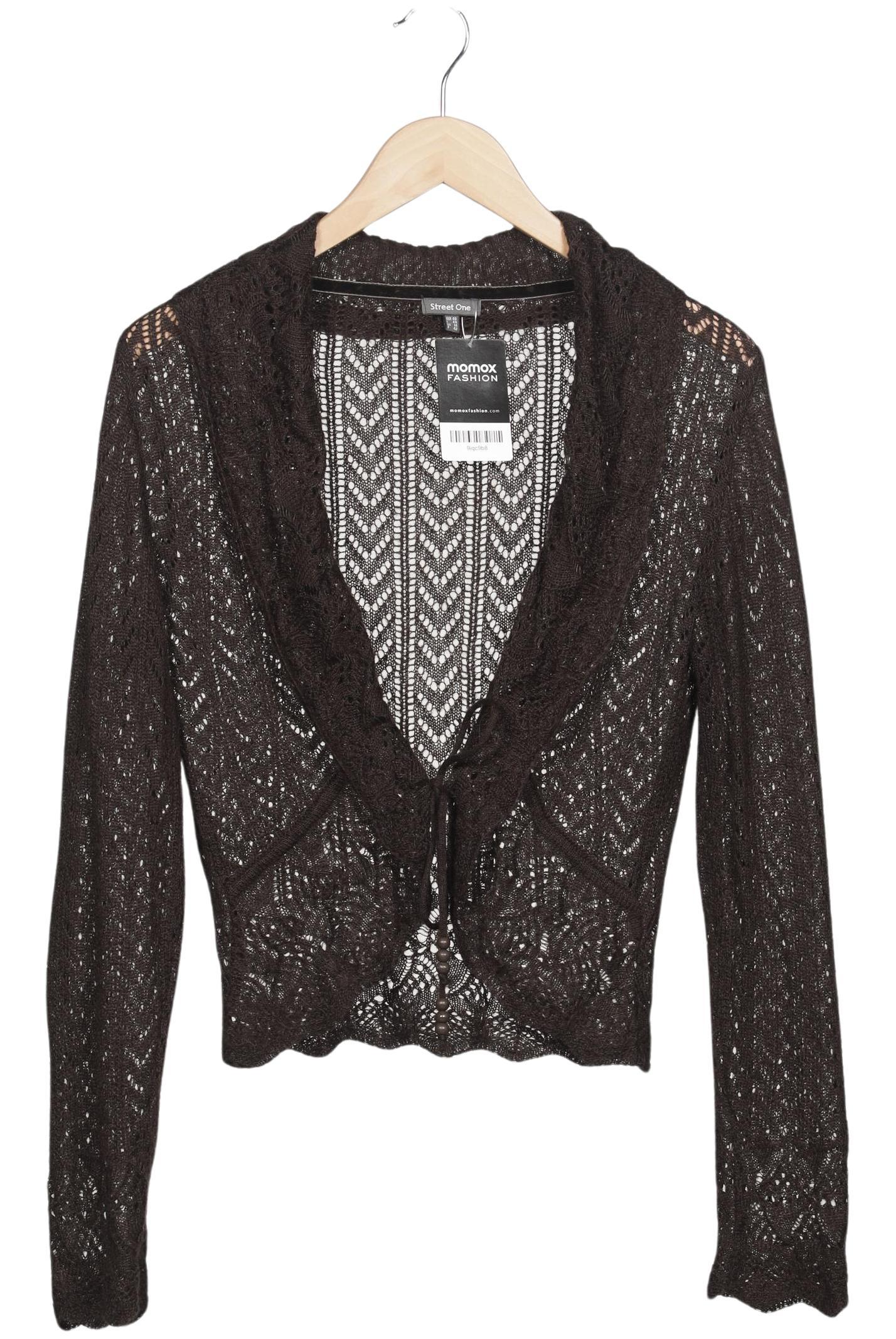 

Street One Damen Strickjacke, braun, Gr. 40
