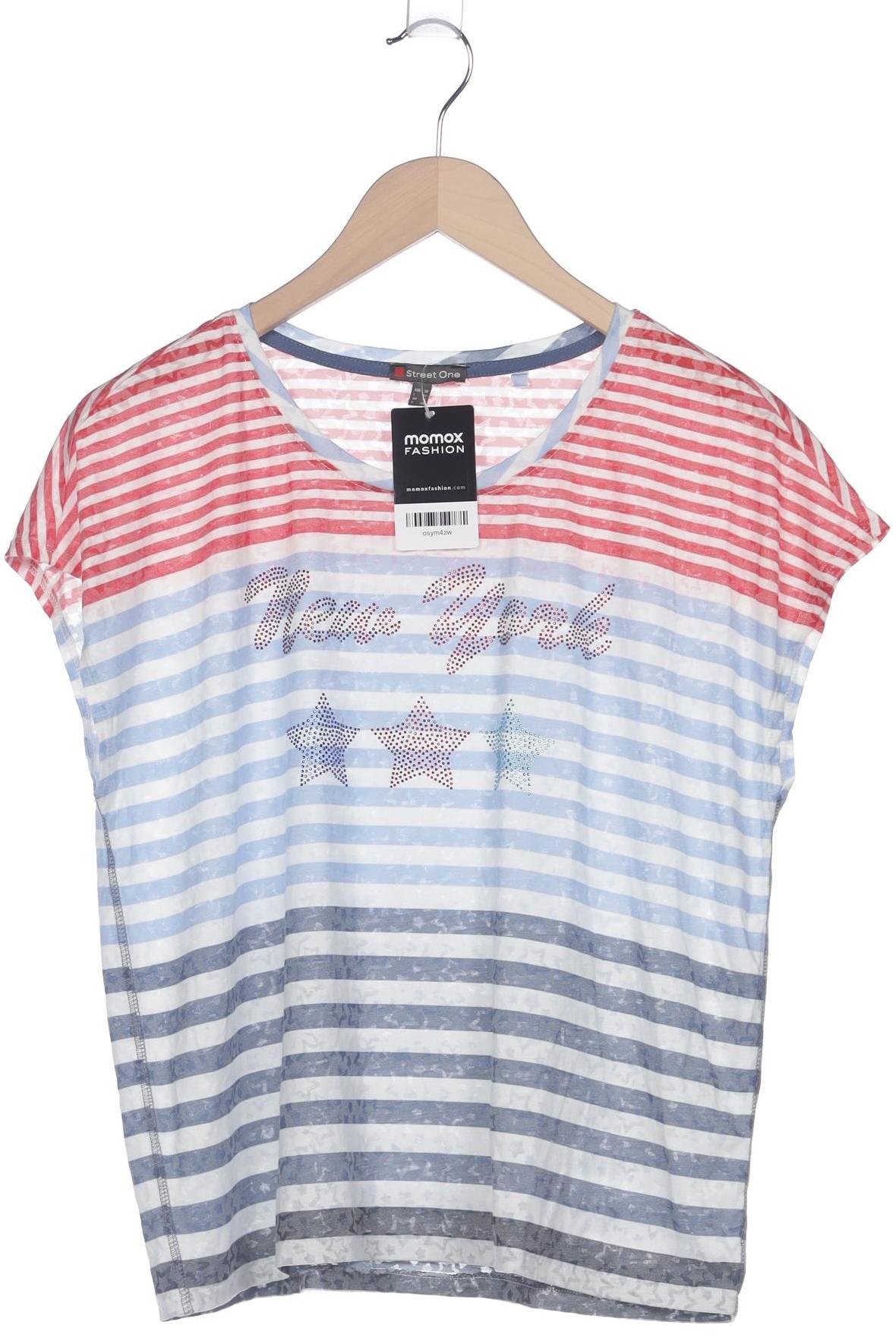 

Street One Damen T-Shirt, blau, Gr. 38