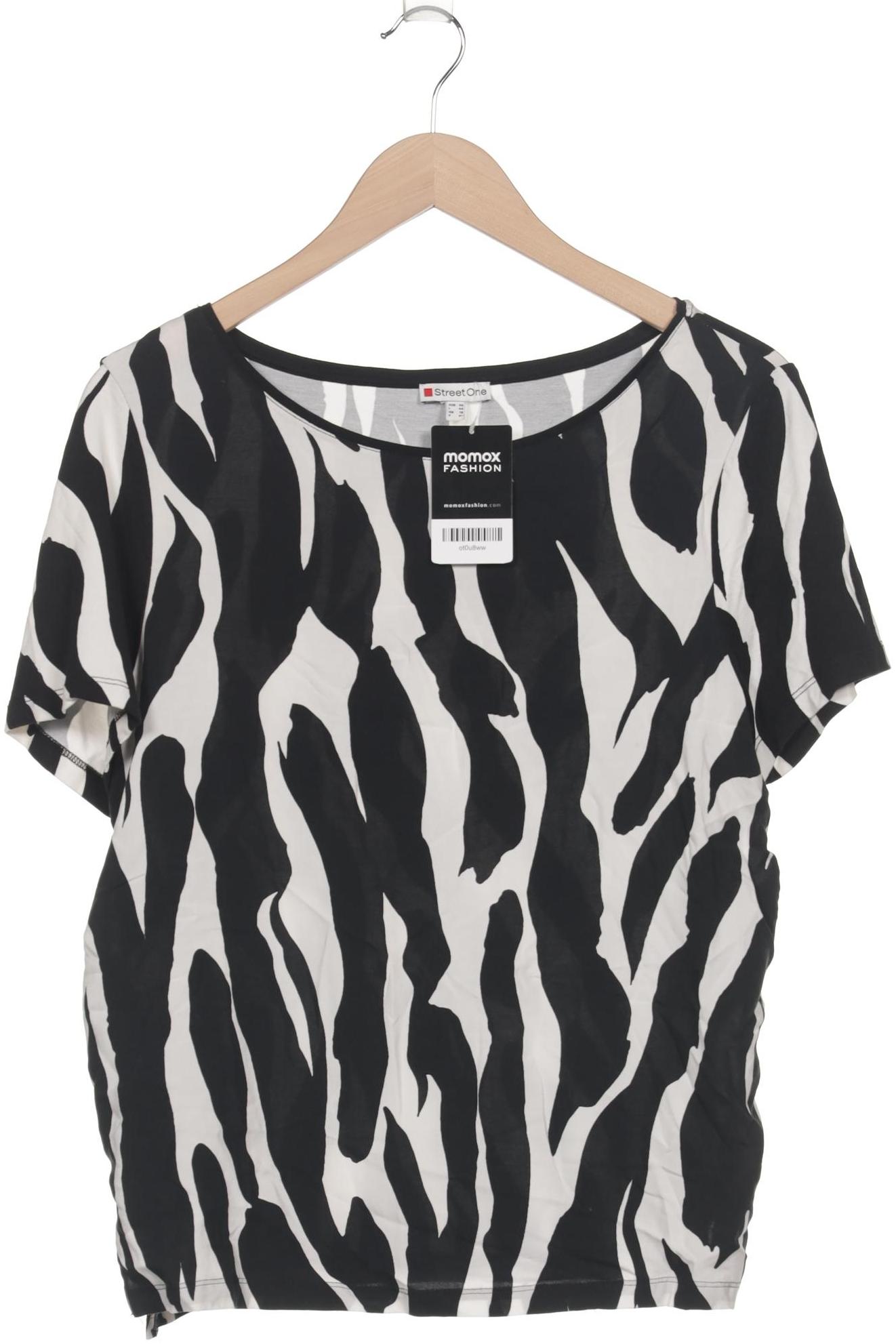 

Street One Damen T-Shirt, schwarz, Gr. 40