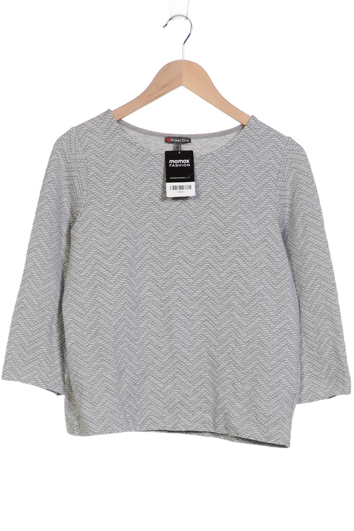 

Street One Damen Sweatshirt, grau, Gr. 34