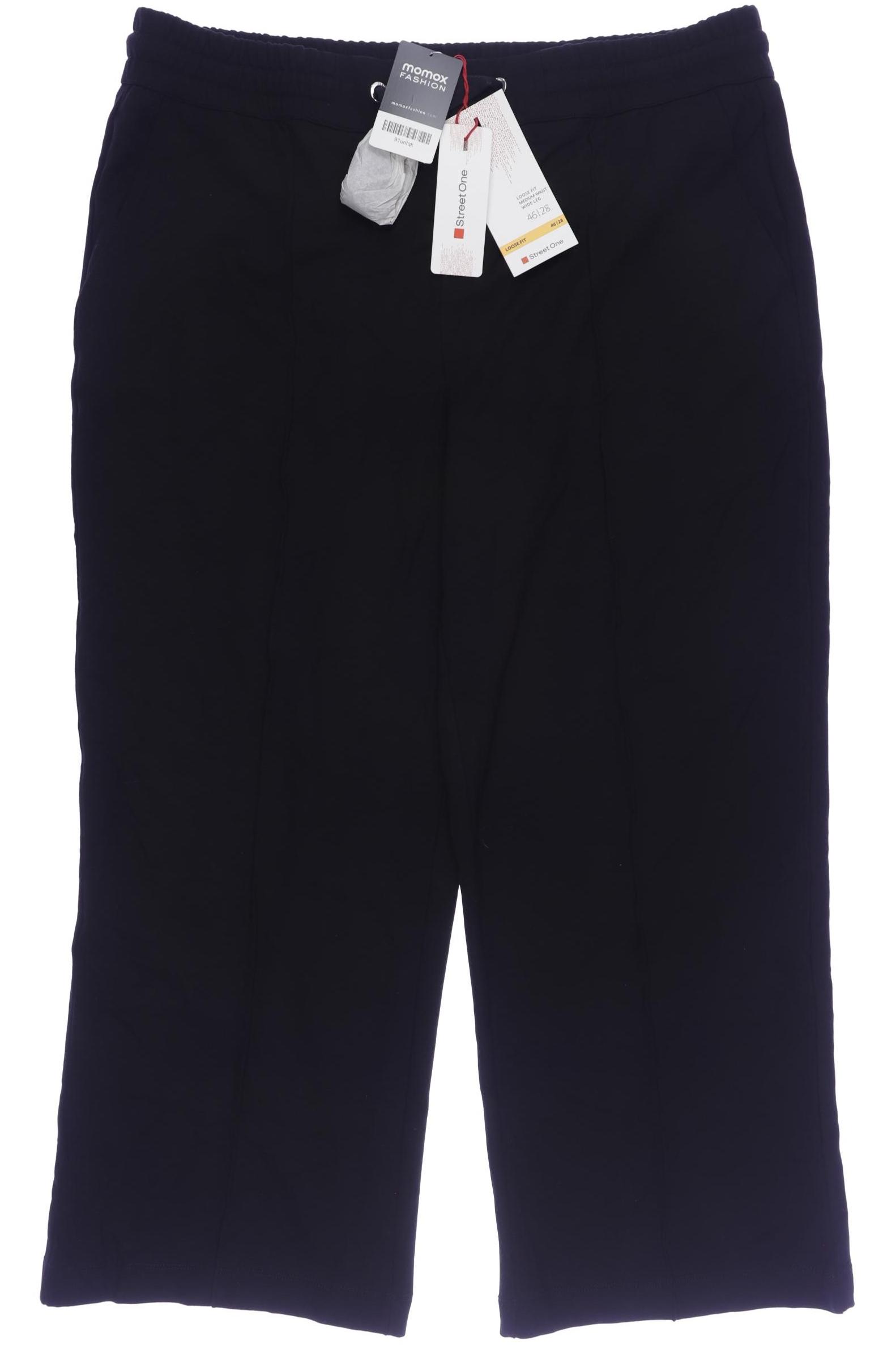 

Street One Damen Stoffhose, schwarz, Gr. 46
