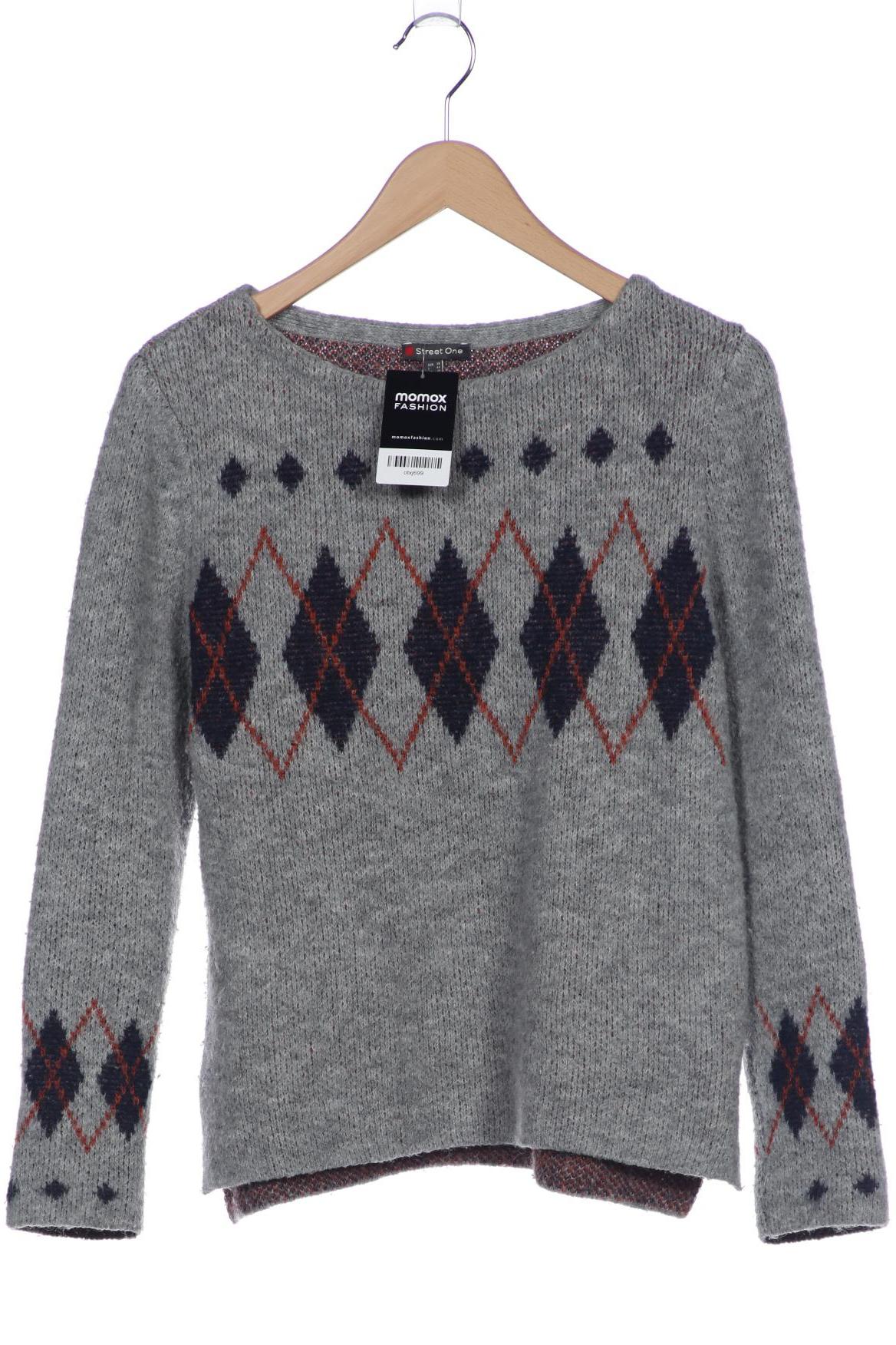 

Street One Damen Pullover, grau, Gr. 38