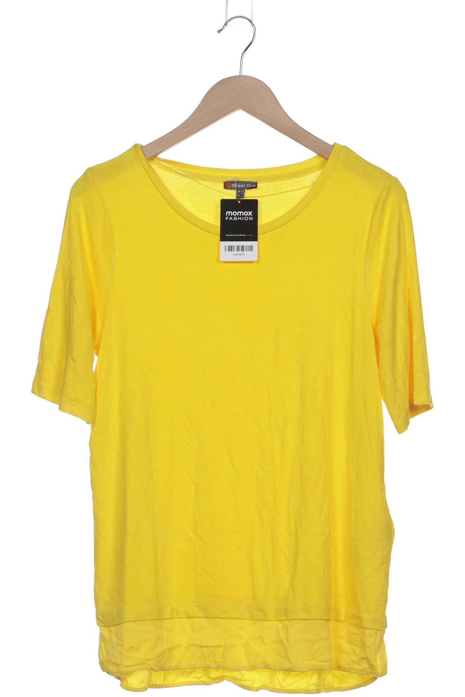 

Street One Damen T-Shirt, gelb, Gr. 40