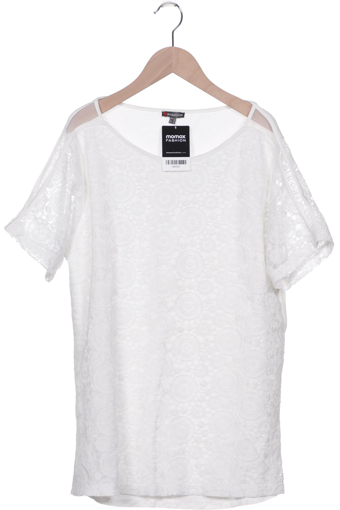 

Street One Damen T-Shirt, weiß, Gr. 44