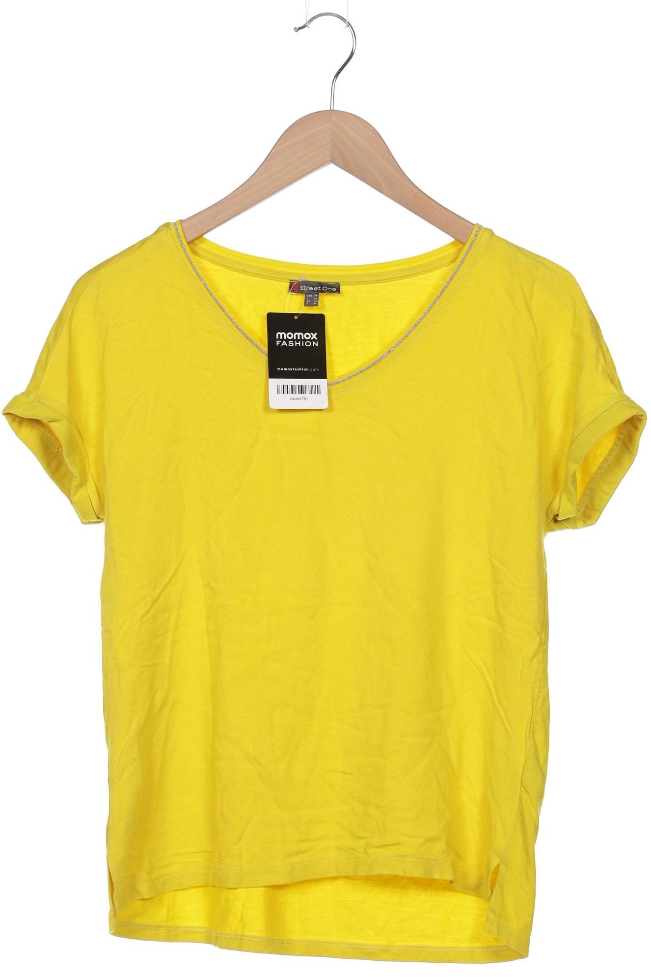 

Street One Damen T-Shirt, gelb, Gr. 38