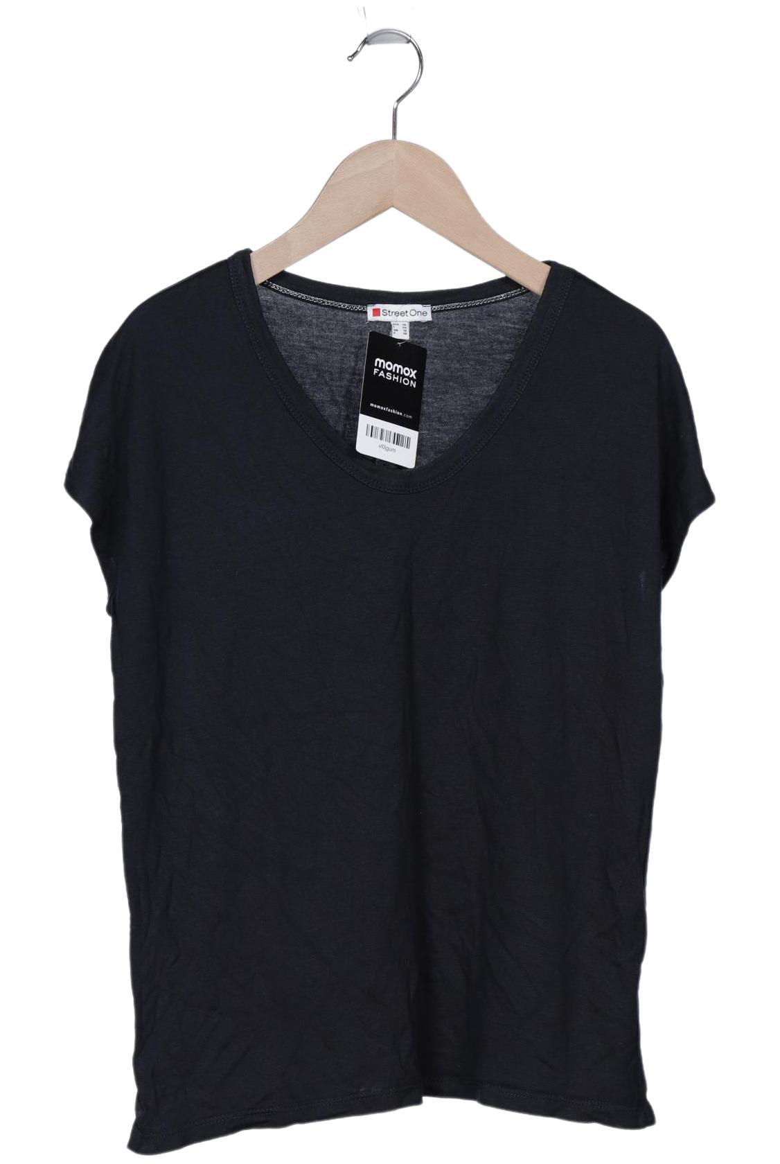 

Street One Damen T-Shirt, marineblau, Gr. 36