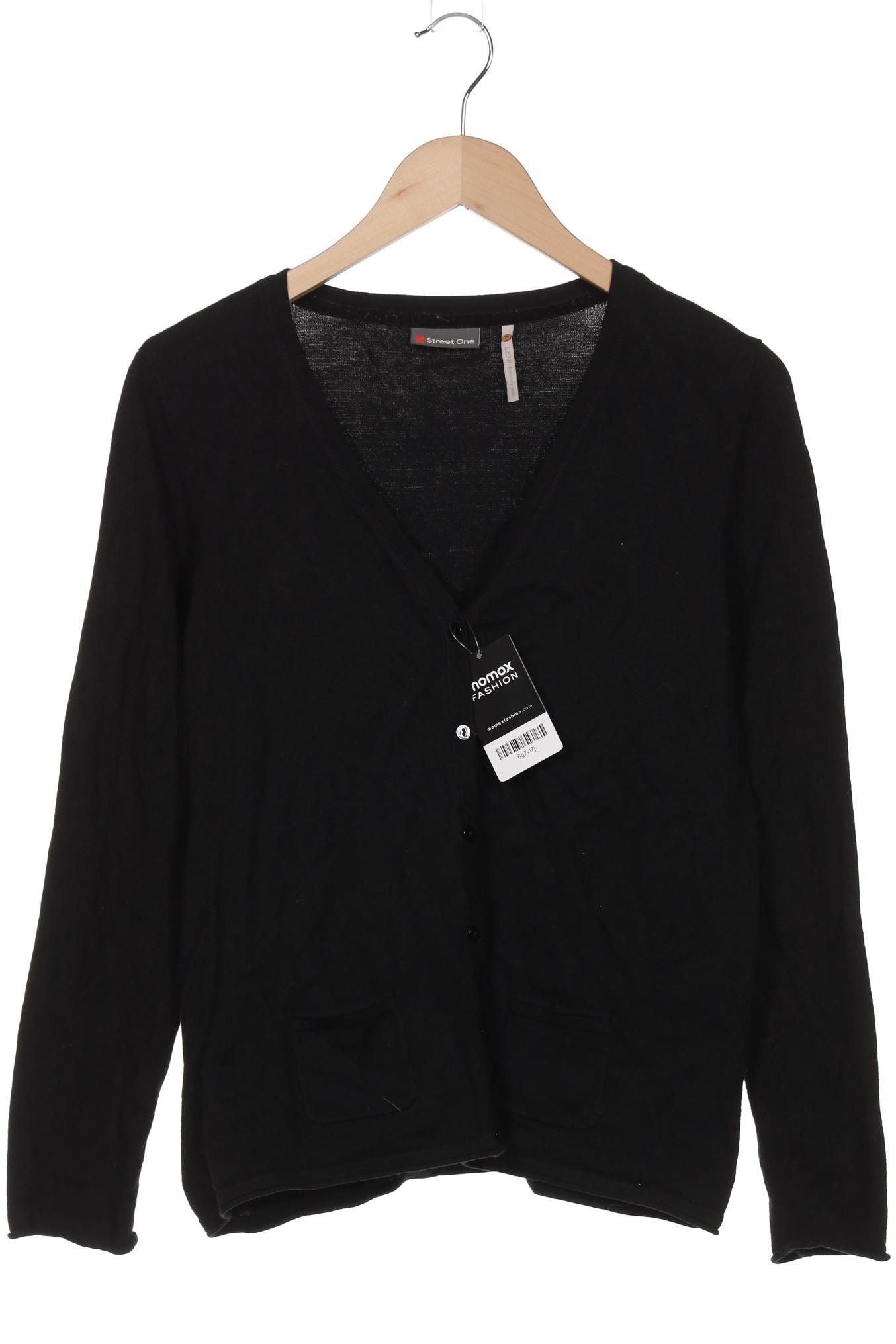 

Street One Damen Strickjacke, schwarz, Gr. 40