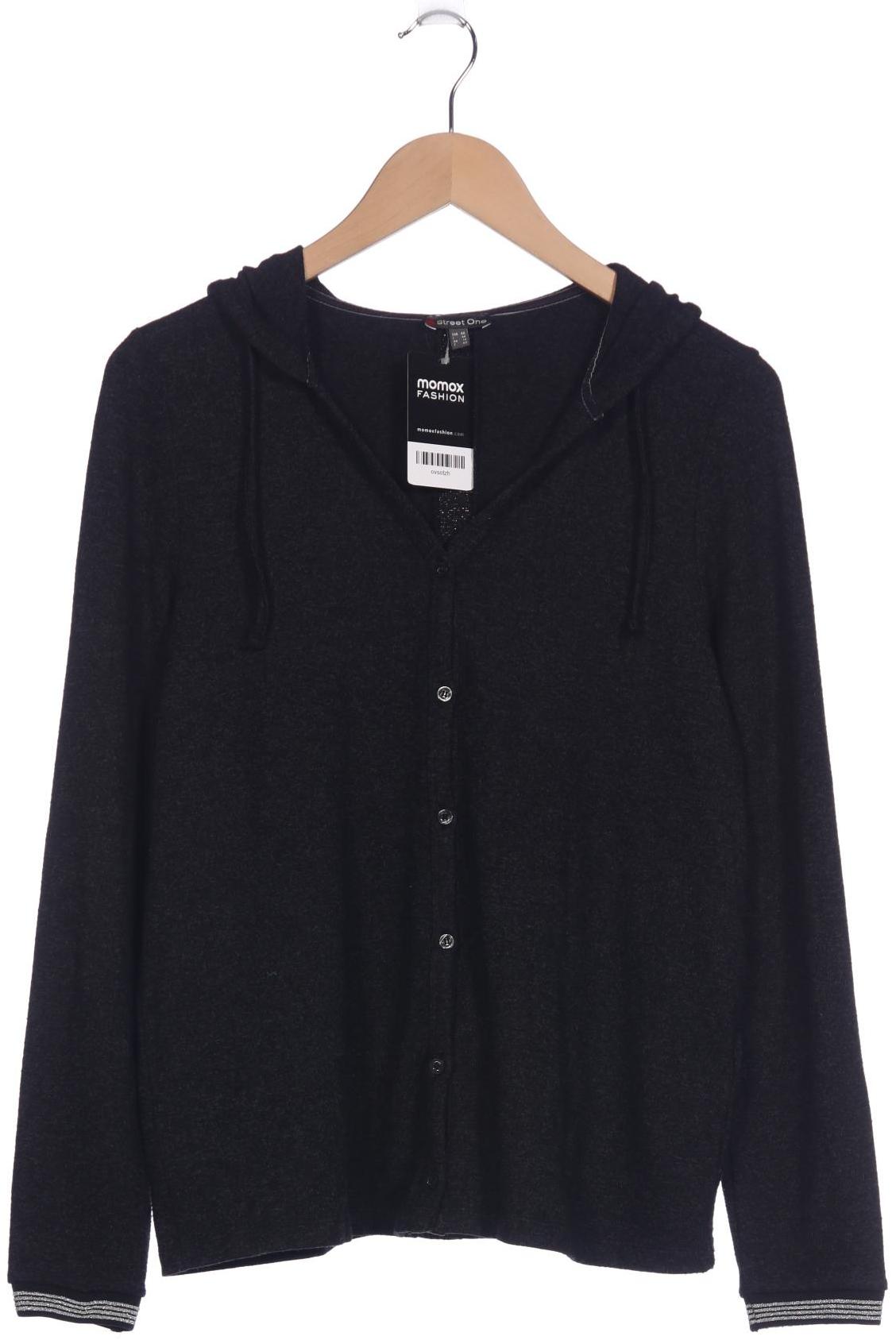 

Street One Damen Strickjacke, schwarz, Gr. 40