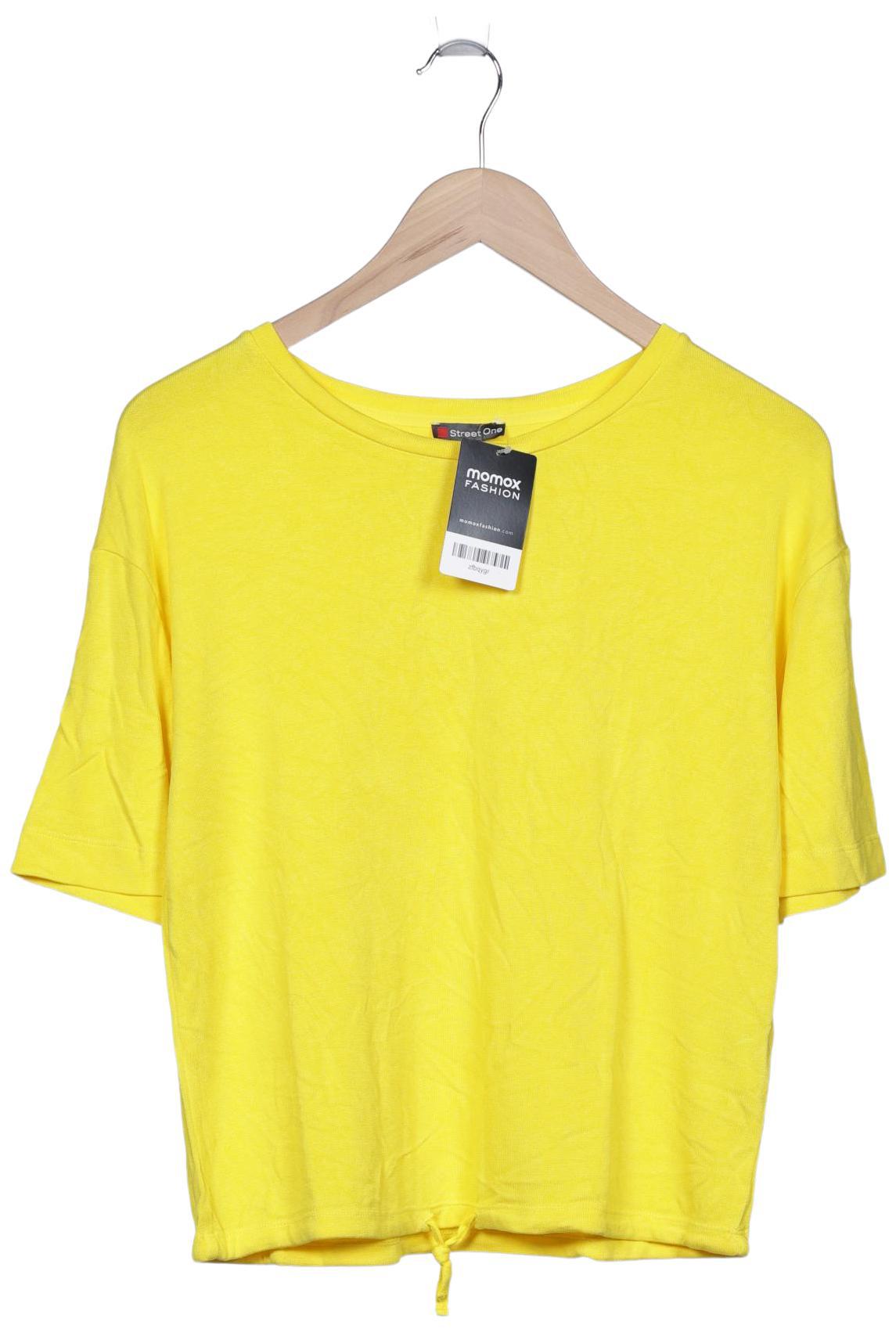 

Street One Damen T-Shirt, gelb, Gr. 36