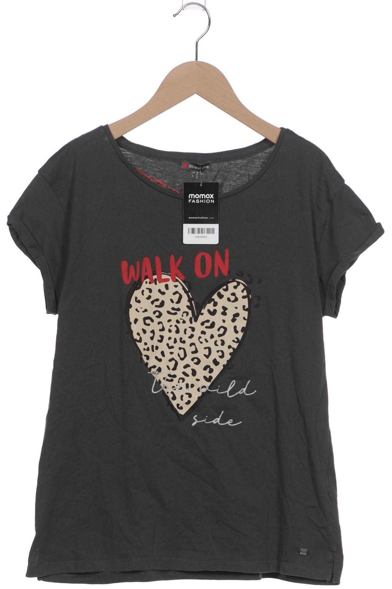 

Street One Damen T-Shirt, grün, Gr. 40