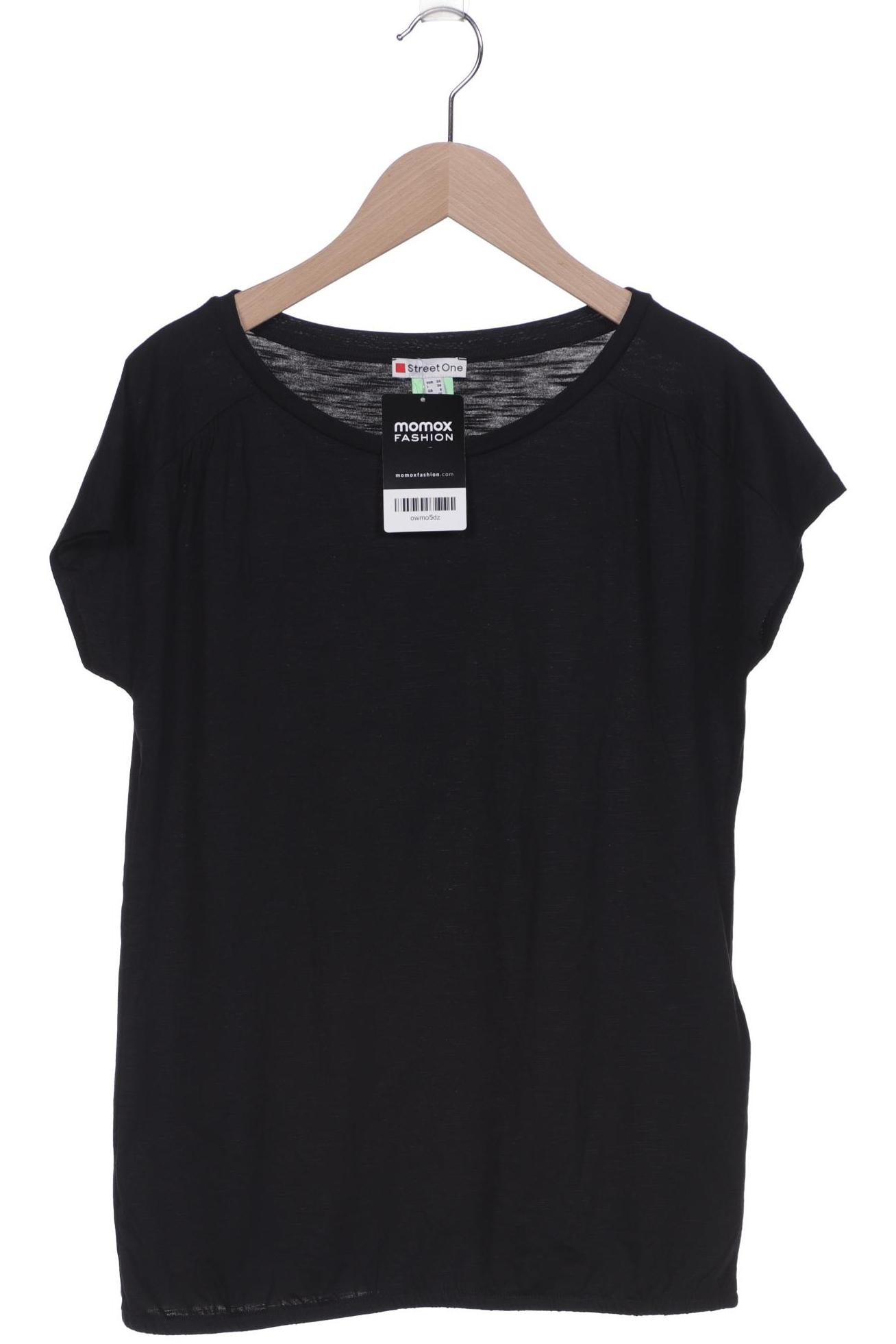 

Street One Damen T-Shirt, schwarz