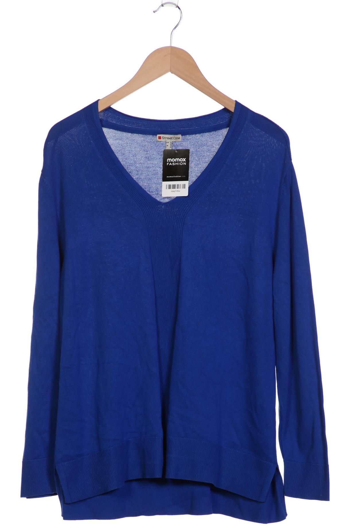 

Street One Damen Pullover, blau, Gr. 42