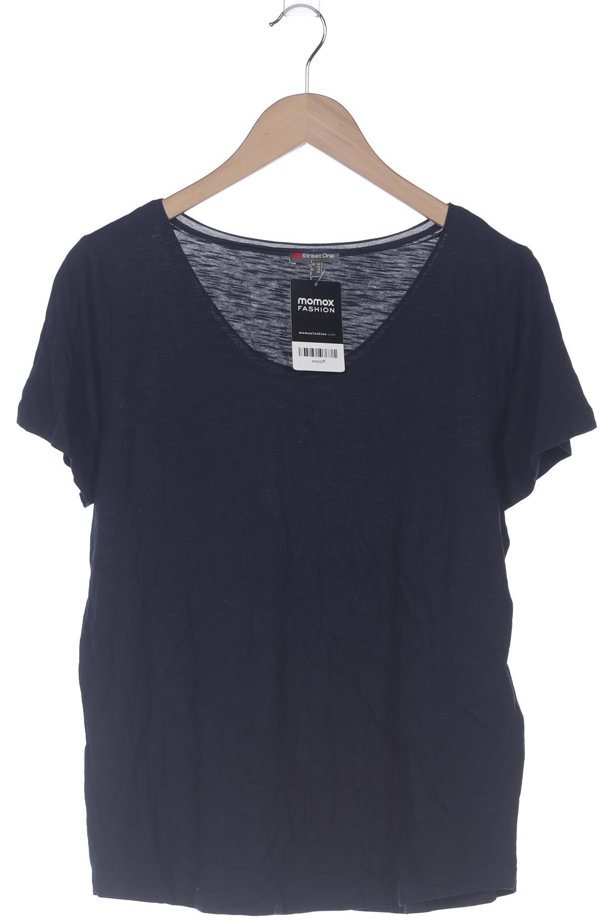 

Street One Damen T-Shirt, marineblau, Gr. 42