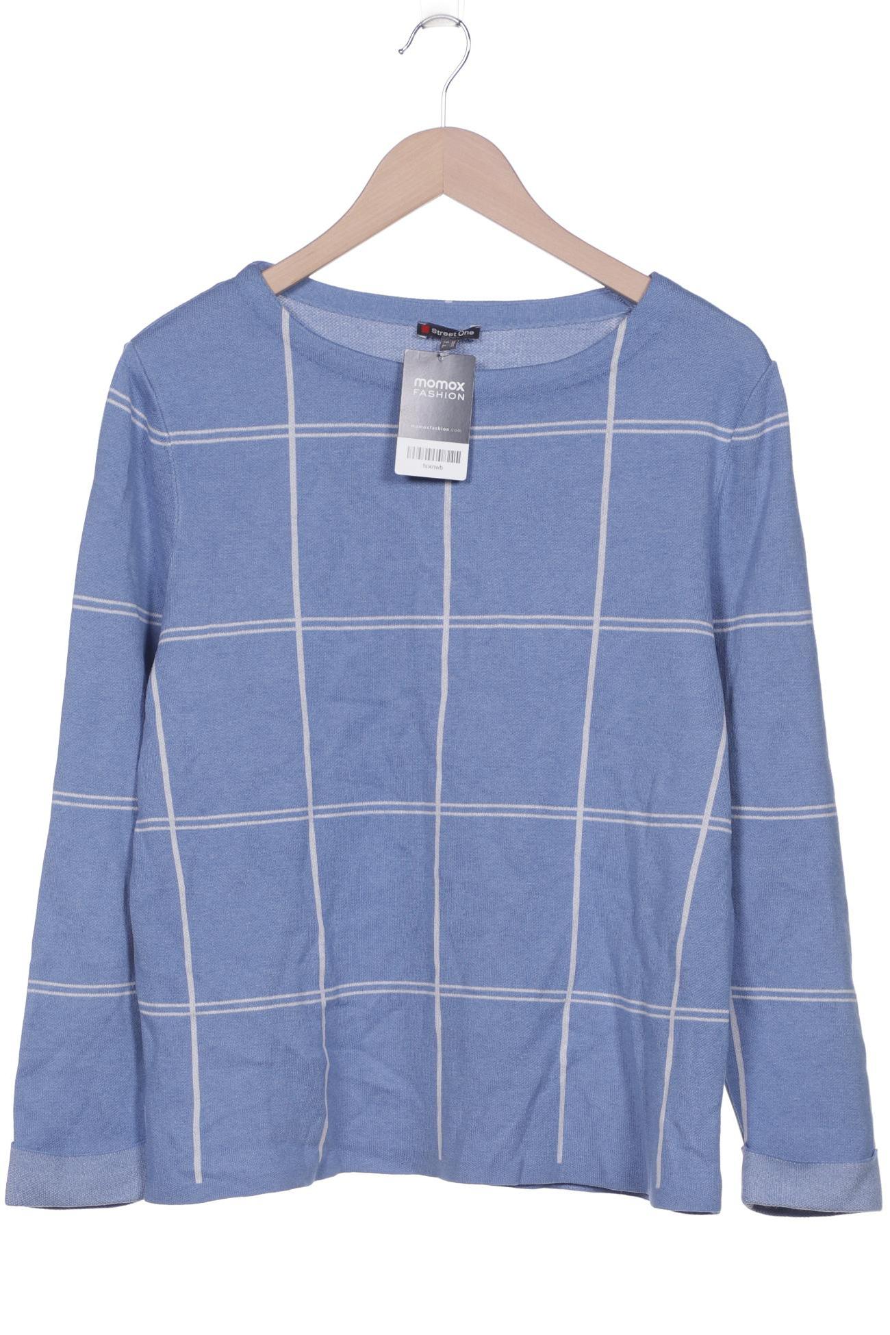 

Street One Damen Pullover, blau, Gr. 38