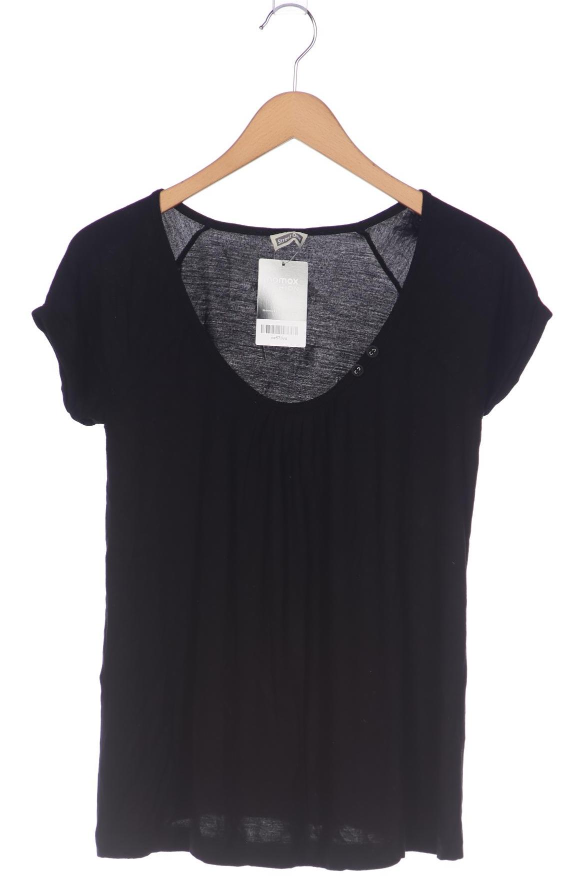 

Street One Damen T-Shirt, schwarz, Gr. 42