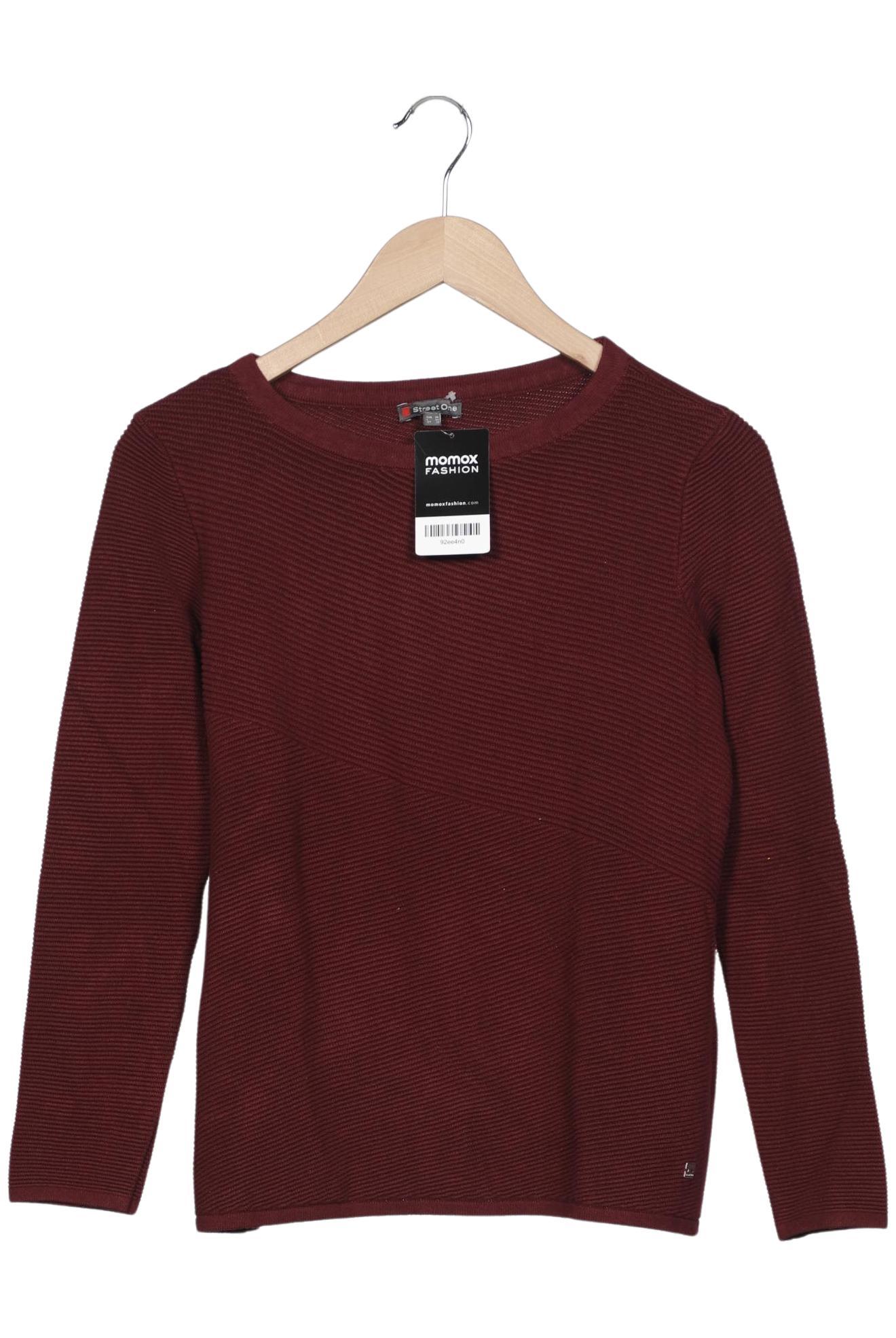

Street One Damen Pullover, bordeaux, Gr. 36