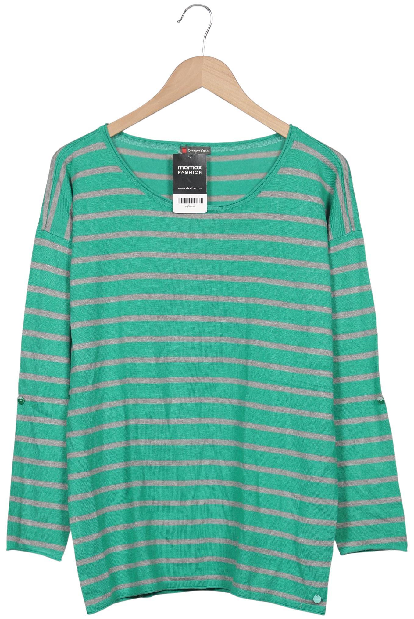 

Street One Damen Pullover, grün, Gr. 42