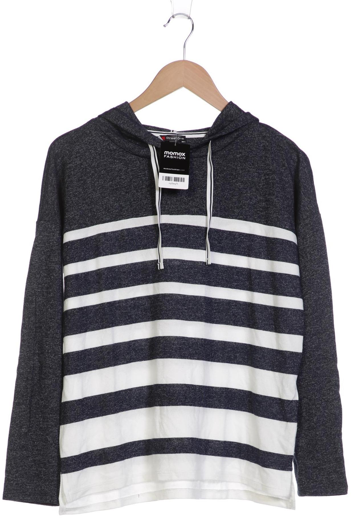 

Street One Damen Kapuzenpullover, marineblau, Gr. 40